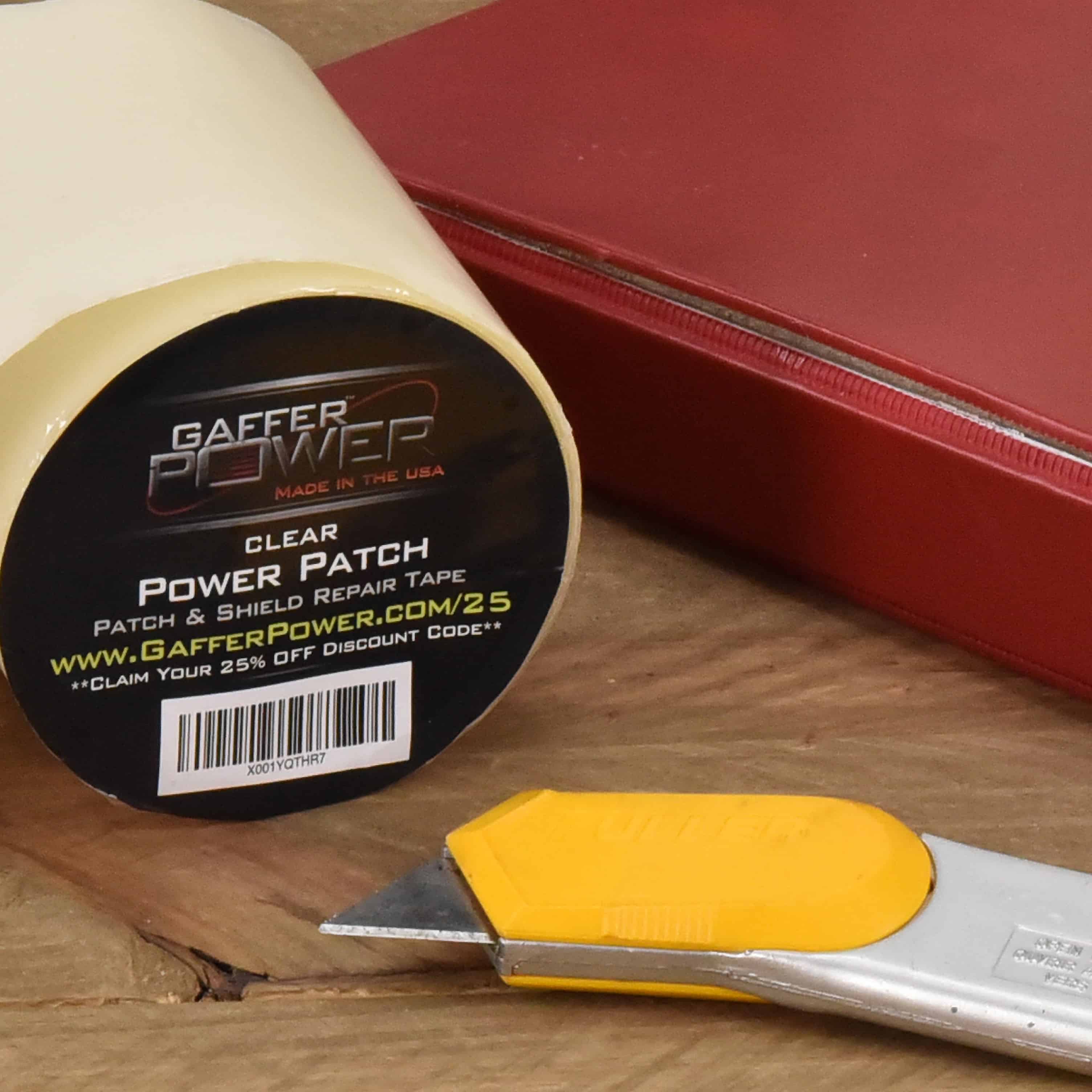 Gaffer Power 4" Patch & Shield Power All Weather Patch Tape 4 inch X 5 ft (Clear) - Image 5