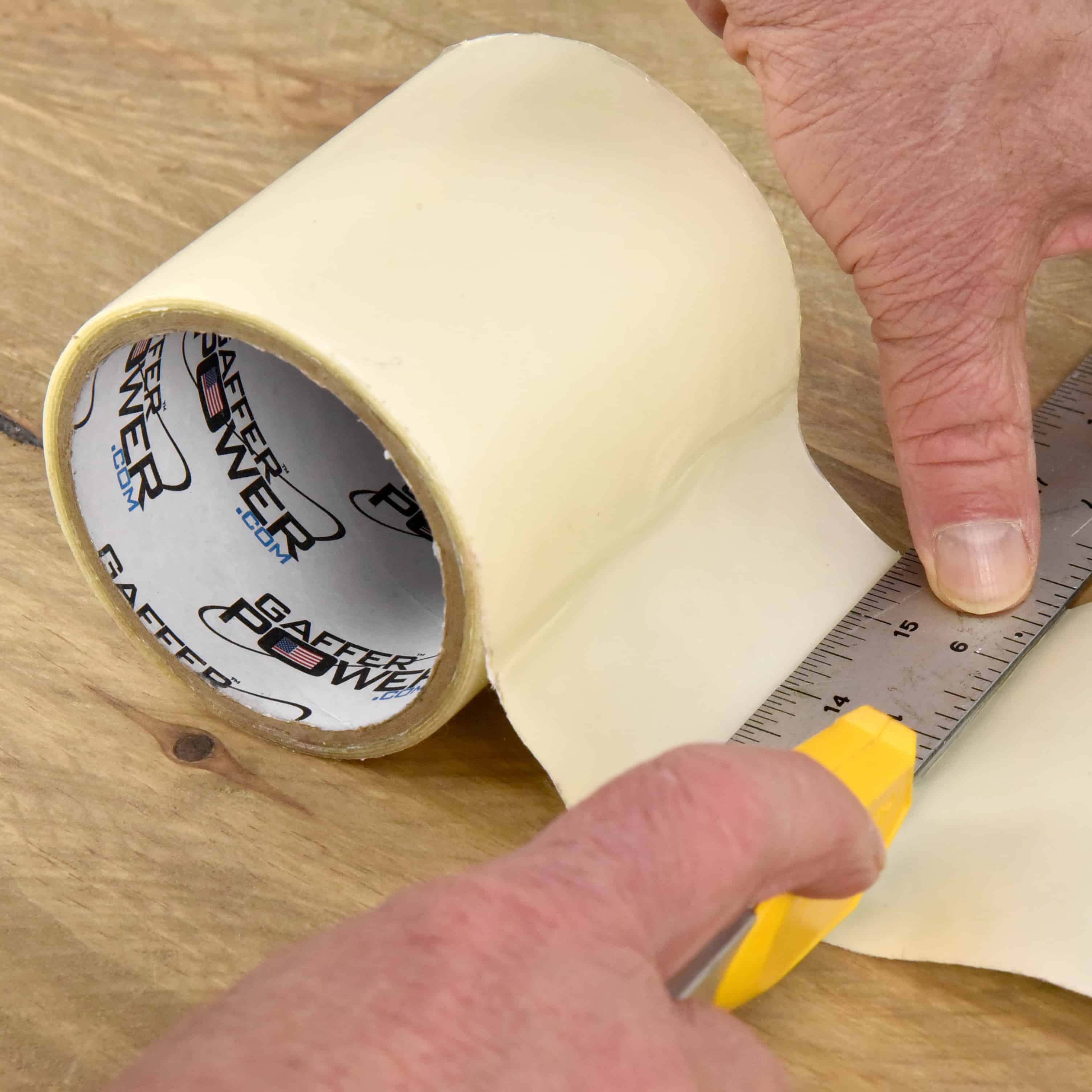 Gaffer Power 4" Patch & Shield Power All Weather Patch Tape 4 inch X 5 ft (Clear) - Image 6
