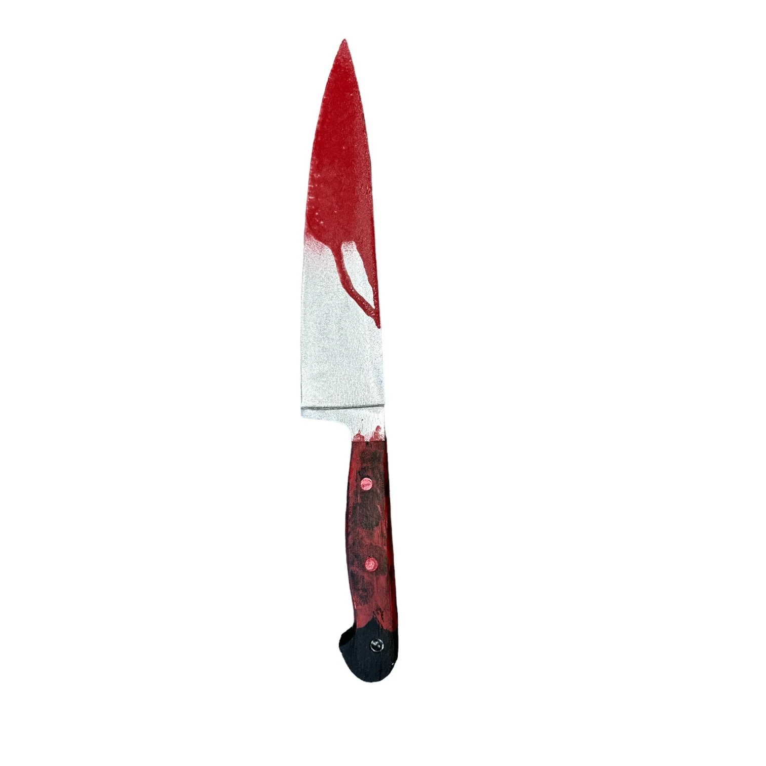 Plastic 13 Inch Chef’s Knife Silver Blade and Black Handle - Image 10
