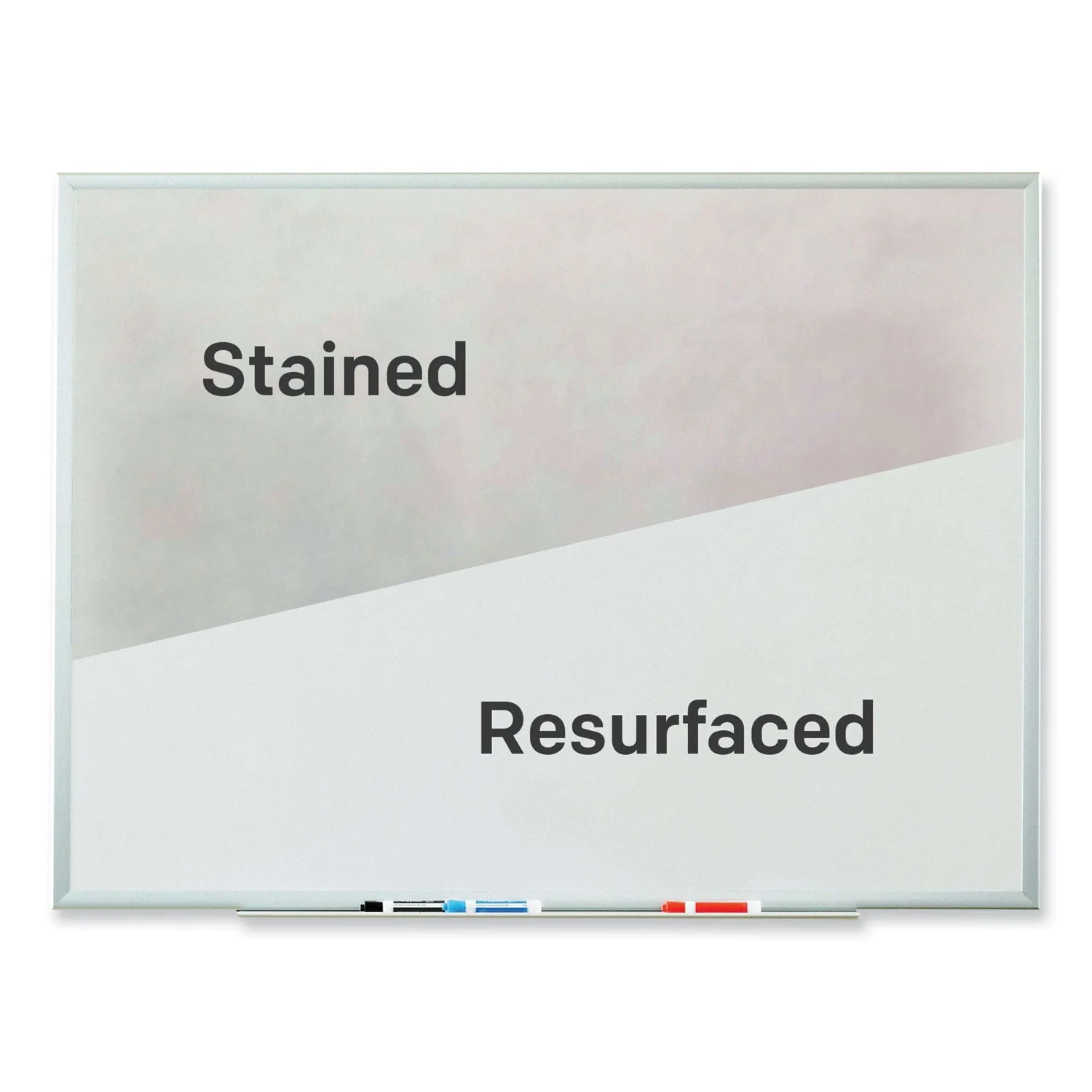 3M Post-it Dry Erase Surface with Adhesive Backing, 72" x 48", White - Image 6
