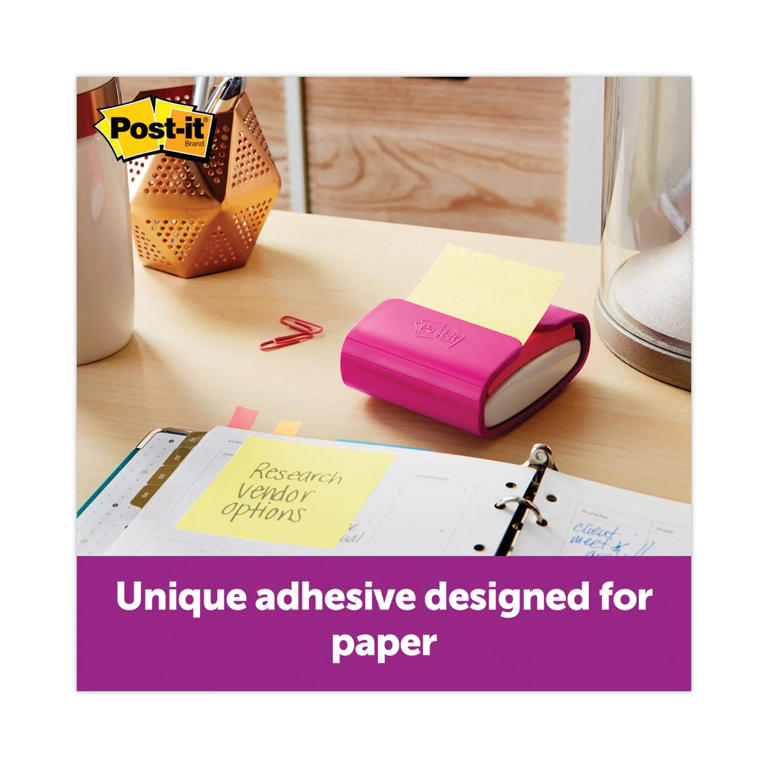 3M Post-it Original Pop-up Notes Value Pack, 3 x 3, (14) Canary Yellow, (4) Poptimistic Collection Colors, 100 Sheets/Pad, 18 Pads/Pack - Image 7