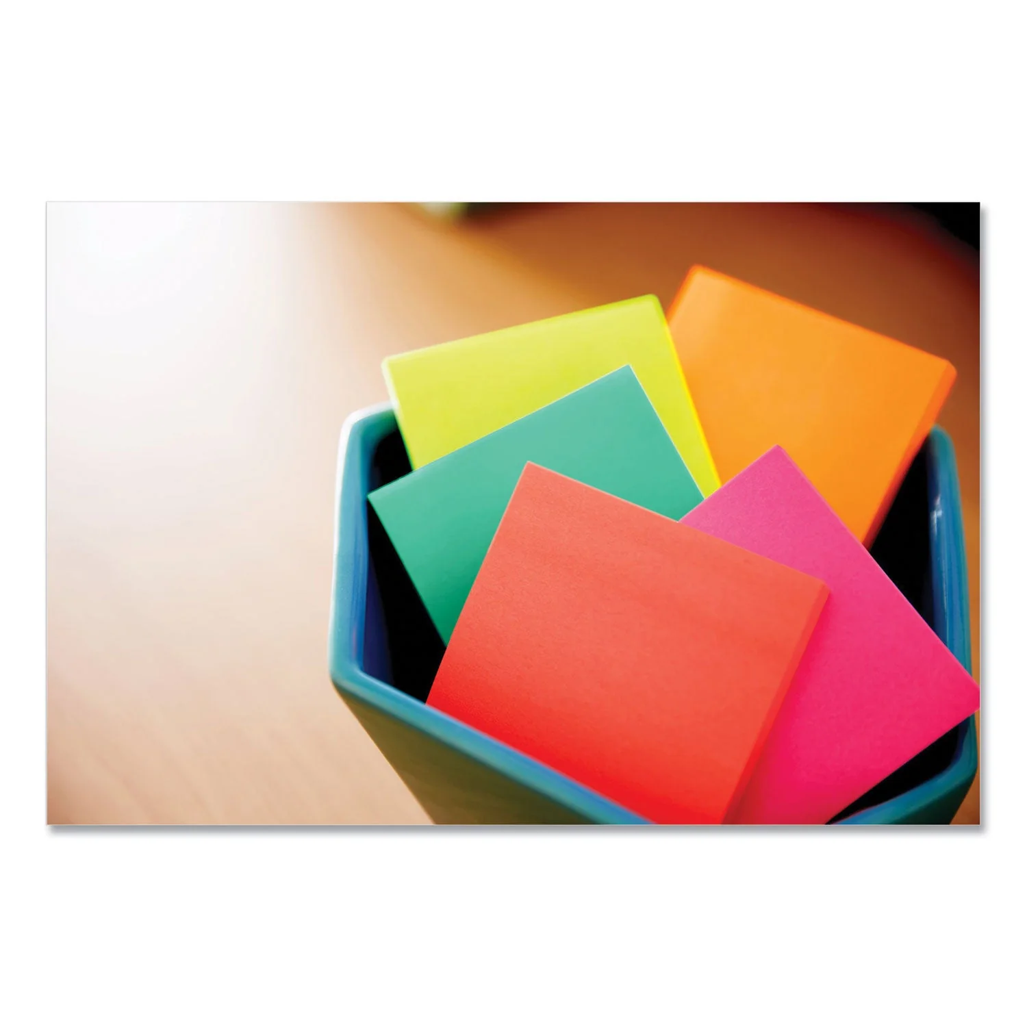 3M Post-it Original Pop-up Refill Cabinet Pack, 3" x 3", Poptimistic Collection Colors, 100 Sheets/Pad, 18 Pads/Pack - Image 6