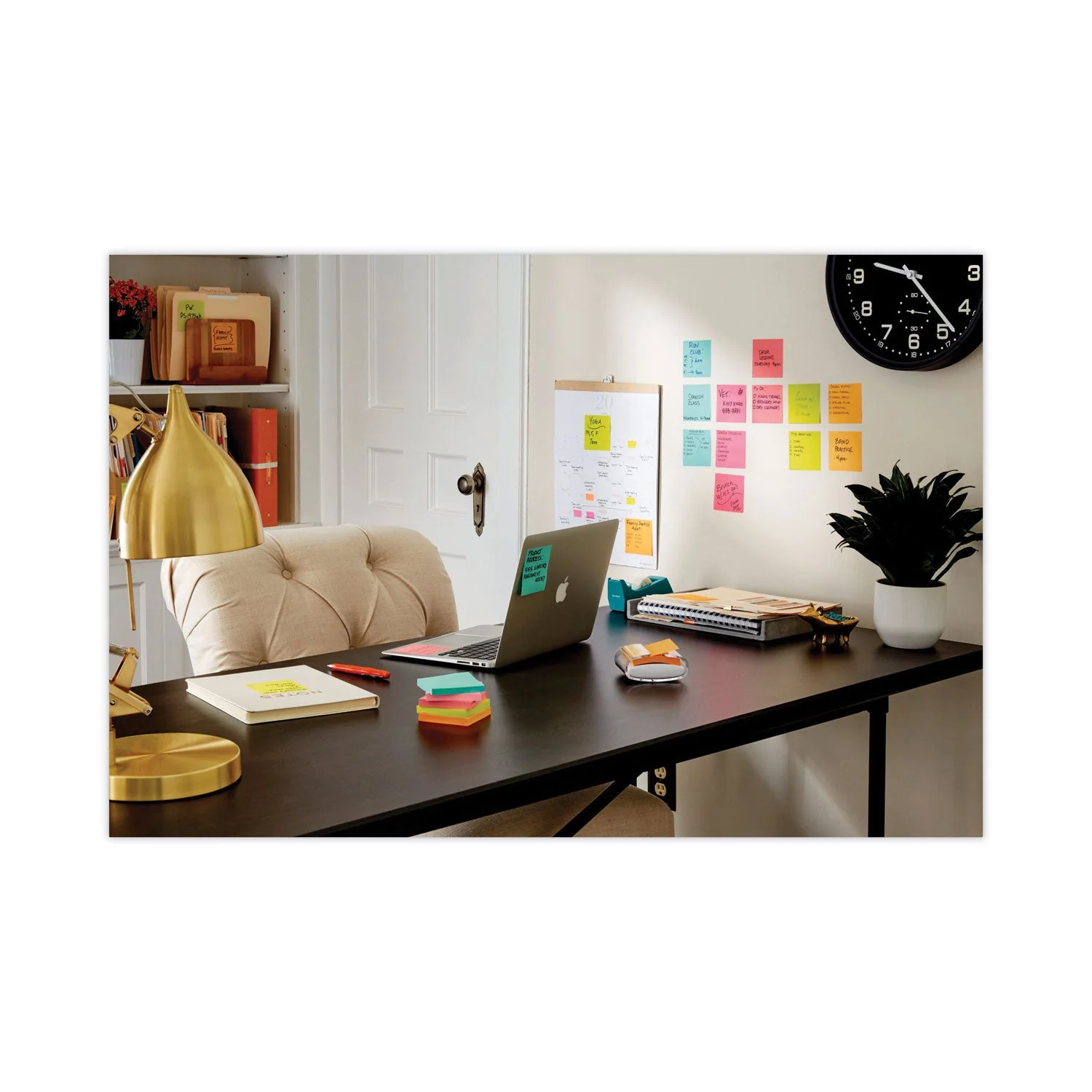 3M Post-it Pads in Supernova Neon Collection Colors, Cabinet Pack, 3" x 3", 70 Sheets/Pad, 24 Pads/Pack - Image 11