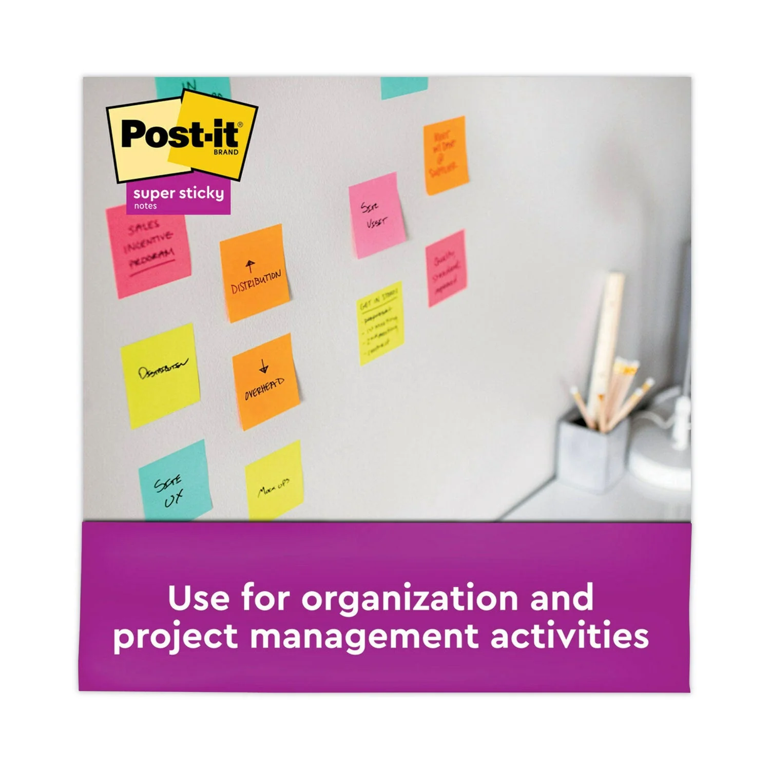 3M Post-it Pop-up 3 x 3 Note Refill Cabinet Pack, 3" x 3", Supernova Neons Collection Colors, 100 Sheets/Pad, 18 Pads/Pack - Image 4