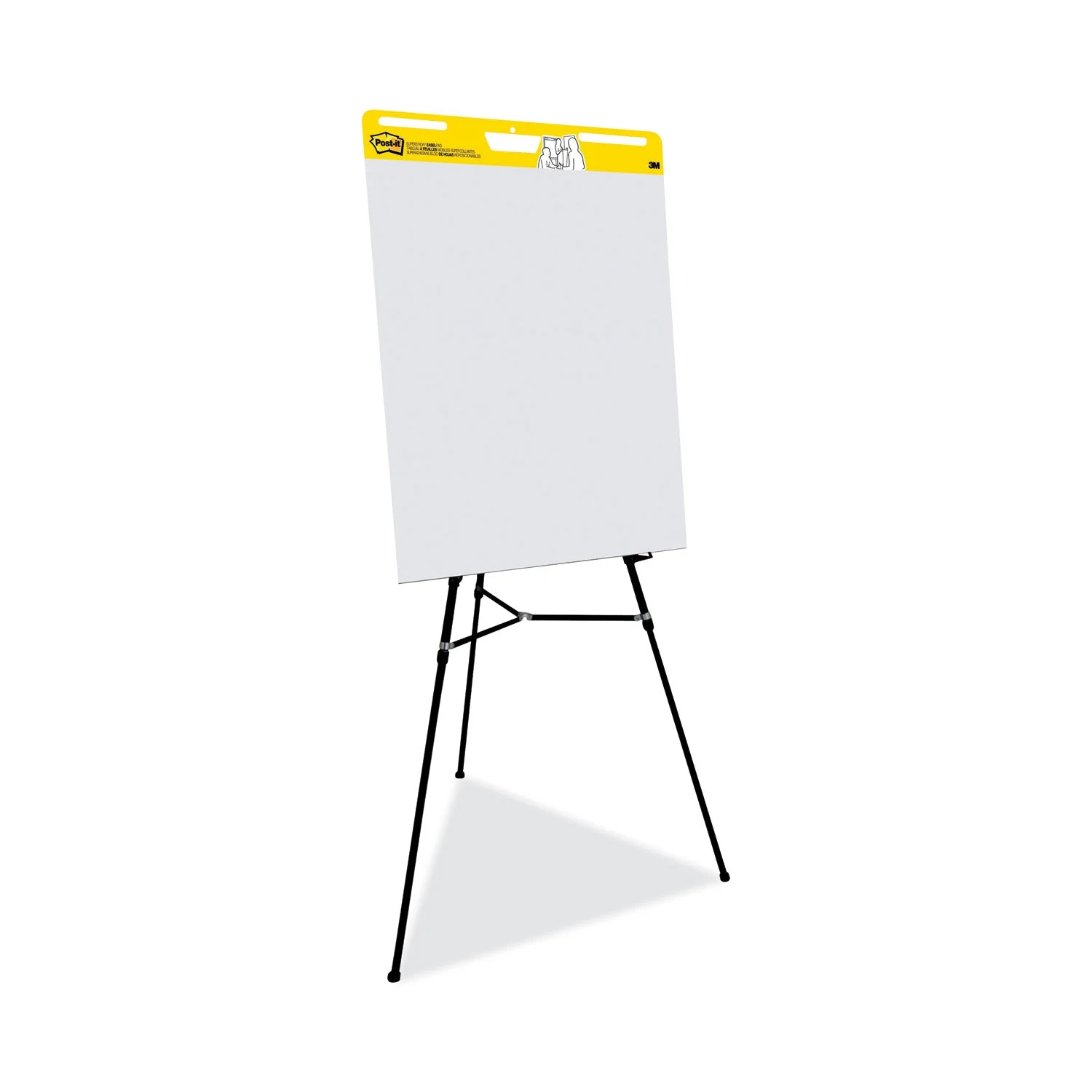 3M Post-it Vertical-Orientation Self-Stick Easel Pads, Quadrille Rule (1 sq/in), 25 x 30, White, 30 Sheets, 2/Carton - Image 10