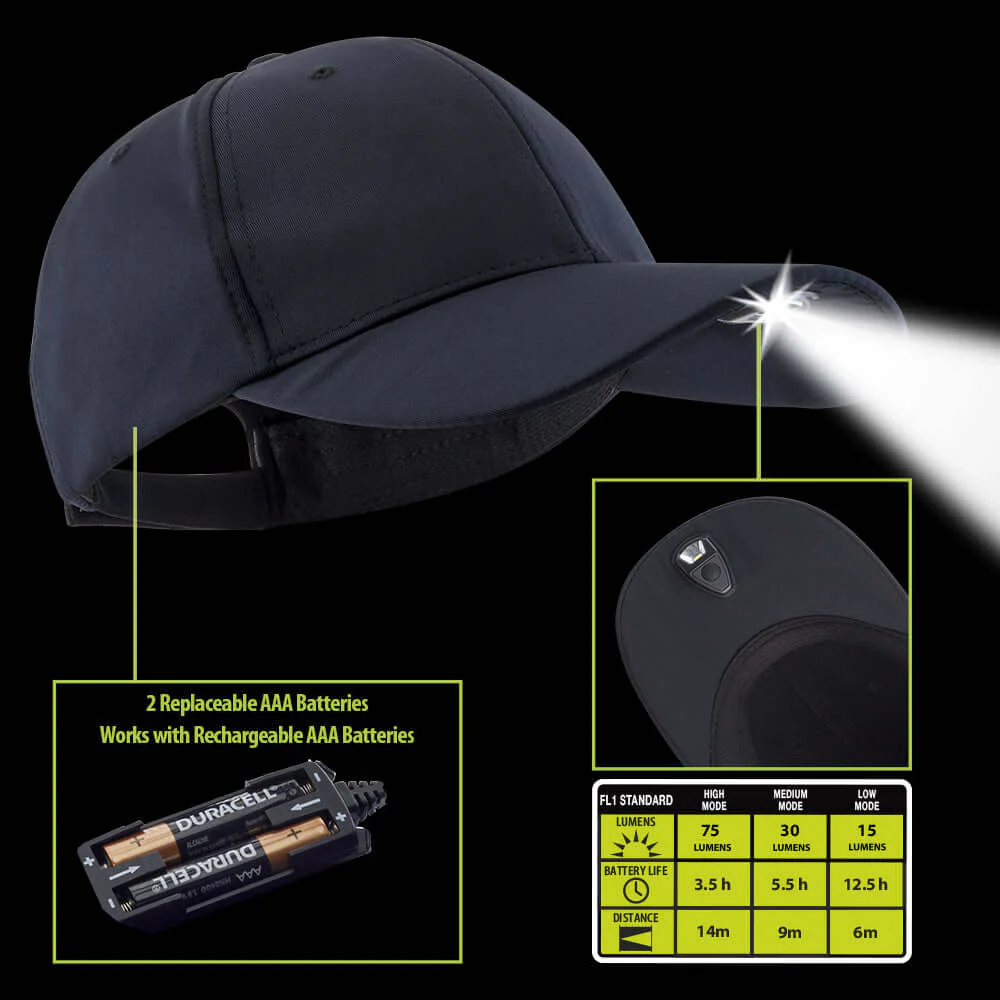 POWERCAP 2.0 Law Enforcement Tactical Series LED Headlamp Hat - Image 3