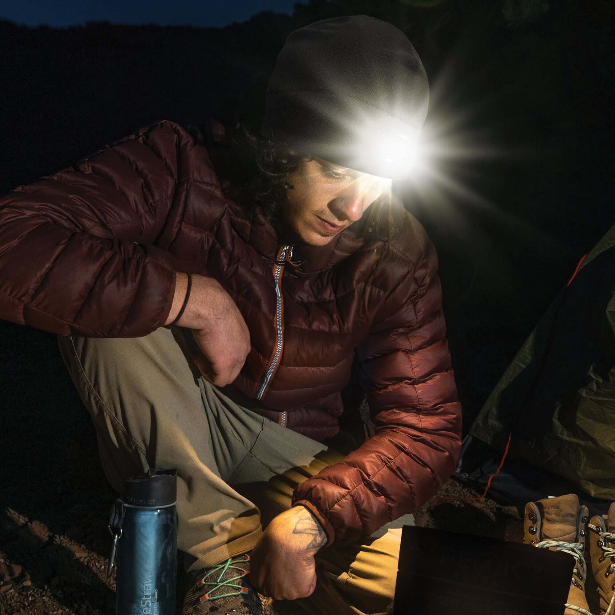 POWERCAP 2.5 Rechargeable Knit LED Lighted Headlamp Beanies - Image 8