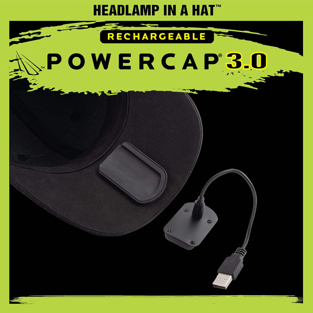 POWERCAP 3.0 Rechargeable LED Lighted Headlamp Hats and IPX4 Rating - One Size - Image 8