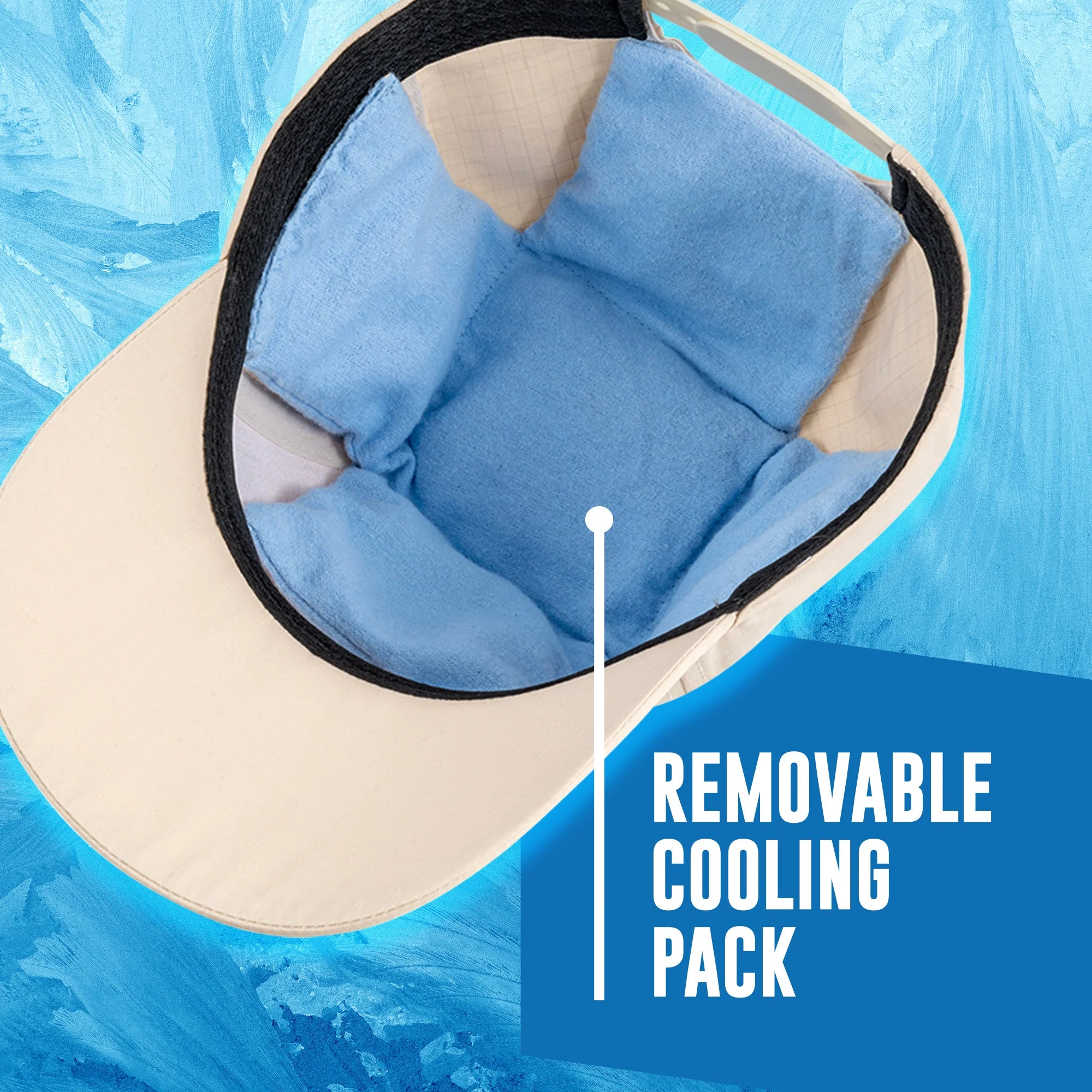 POWERCAP ICE Baseball Hat – Instant Cooling with Reusable Ice Packs UPF 50 Protection - Image 8