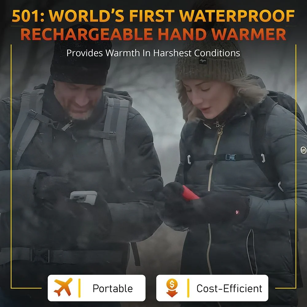 POWERPAW 501 IP67 Waterproof Rechargeable Electric Hand Warmer - Image 7