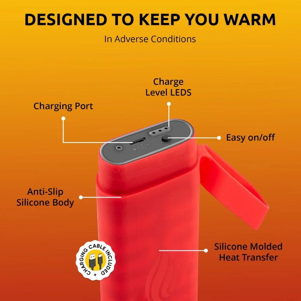 POWERPAW 502 IP67 Waterproof Rechargeable Electric Hand Warmer - Image 8