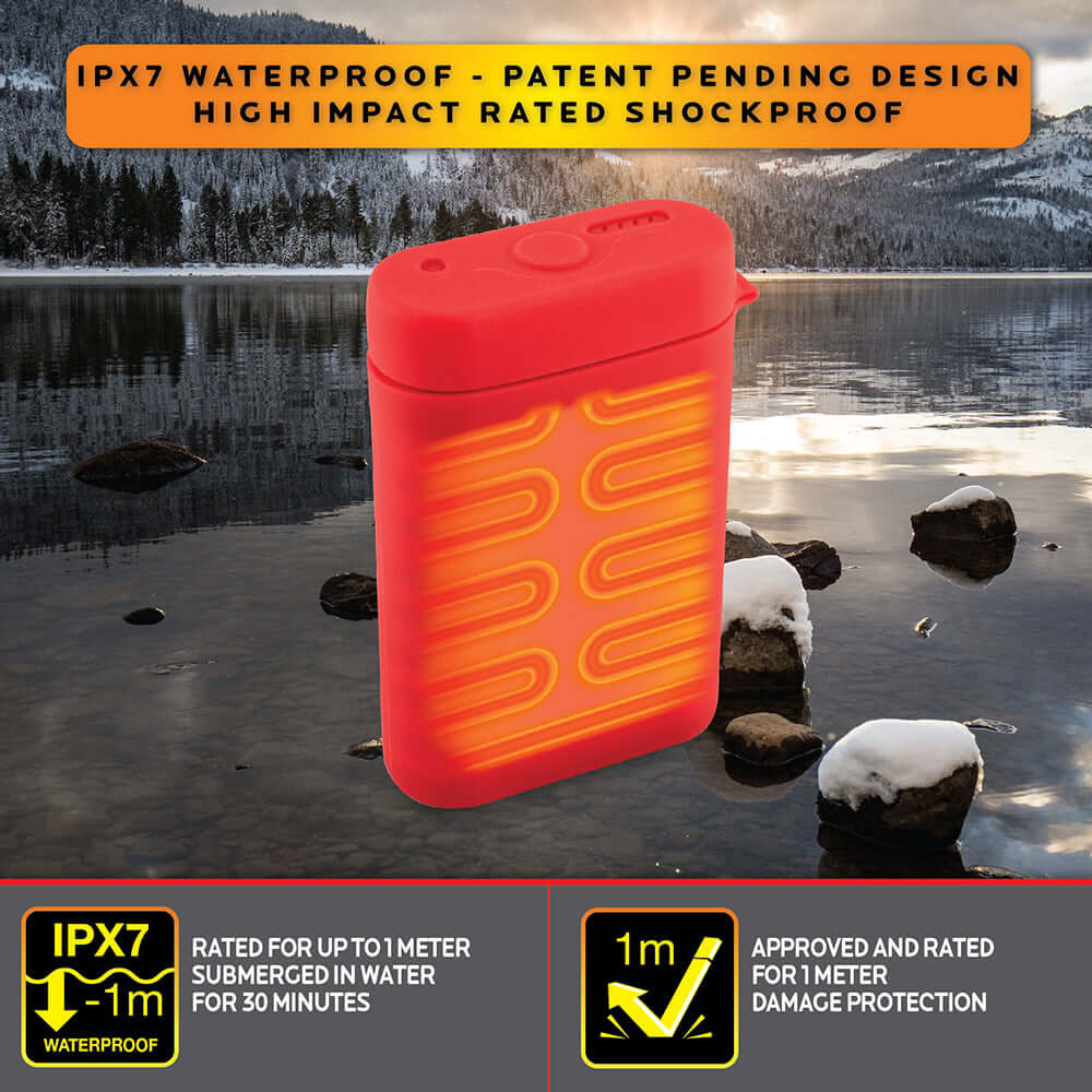 POWERPAW IPX7 Waterproof Rechargeable Hand Warmer - Image 6