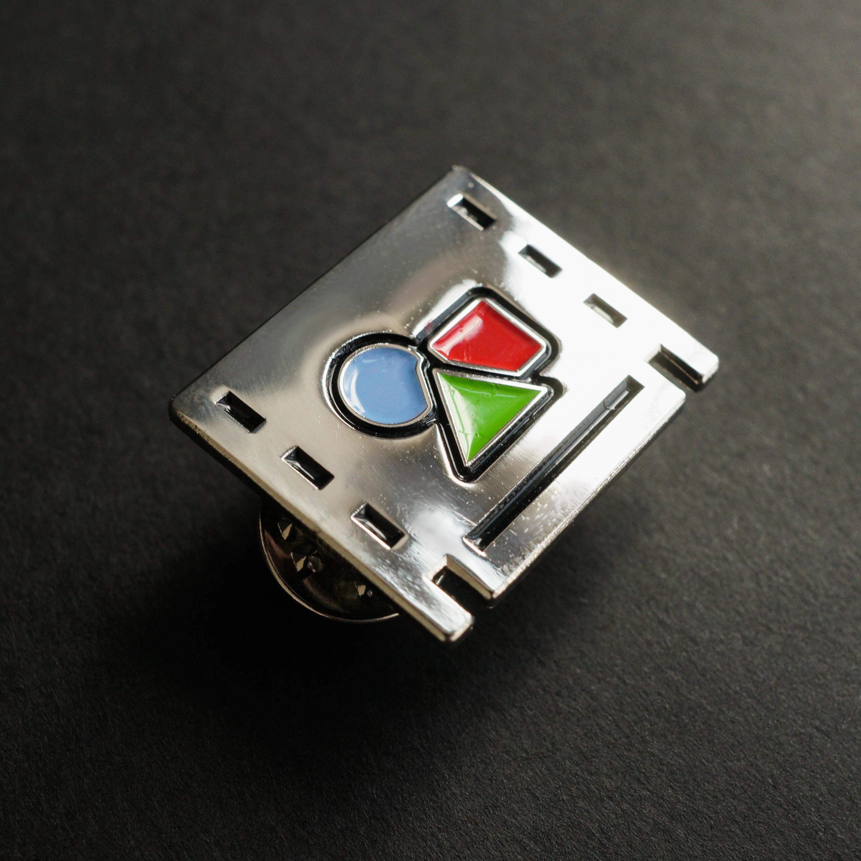 Pre-comp Enamel pin - Image 3