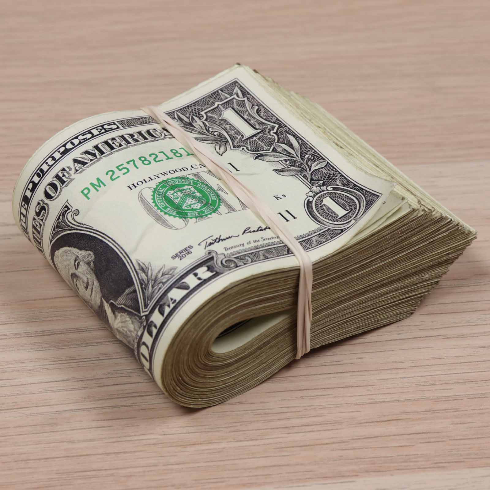 Money Prop - New Series $1 ✔️RealAged™ Full Print $100 Band - Image 4