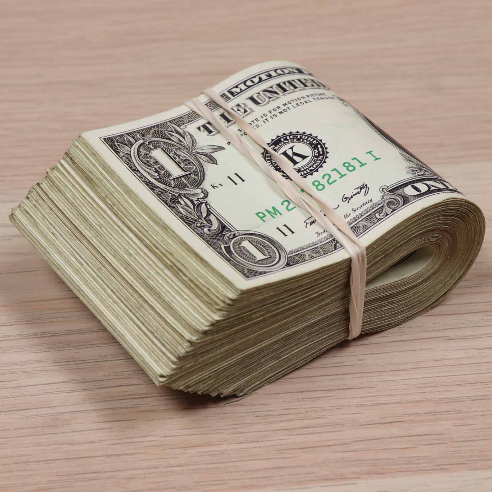 Money Prop - New Series $1 ✔️RealAged™ Full Print $100 Band - Image 5