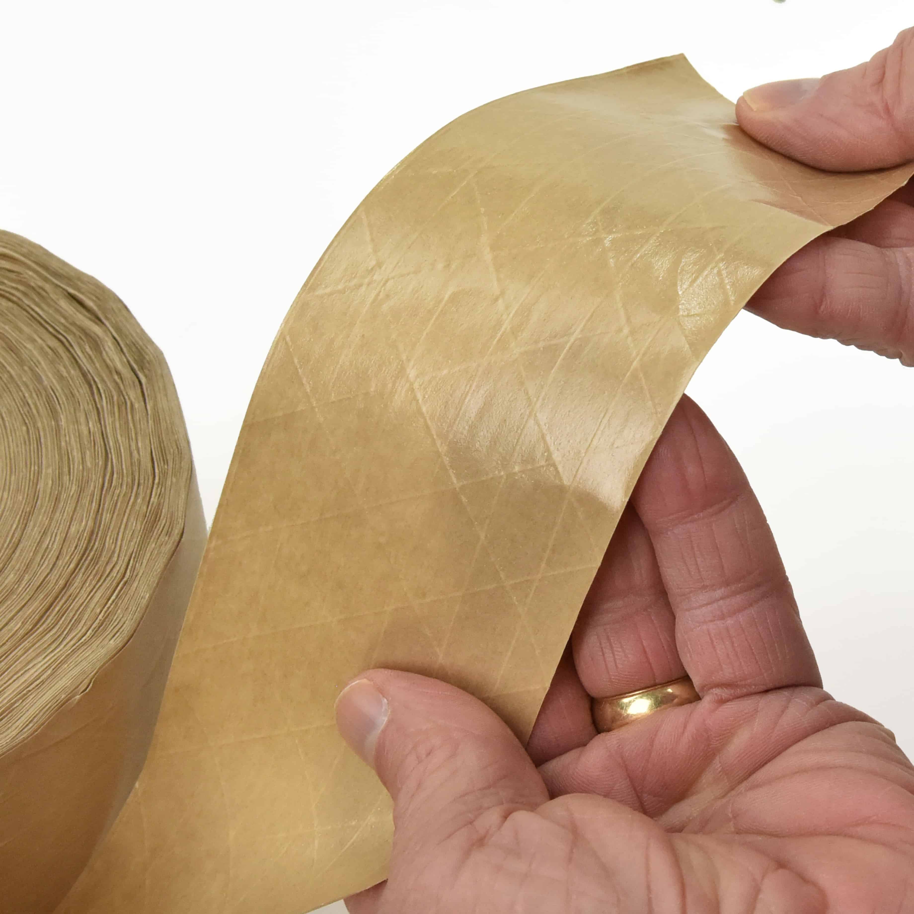 Teegan Tapes Reinforced Gummed Kraft Paper Packing Tape 2.75 Inch x 375 Ft - Image 6