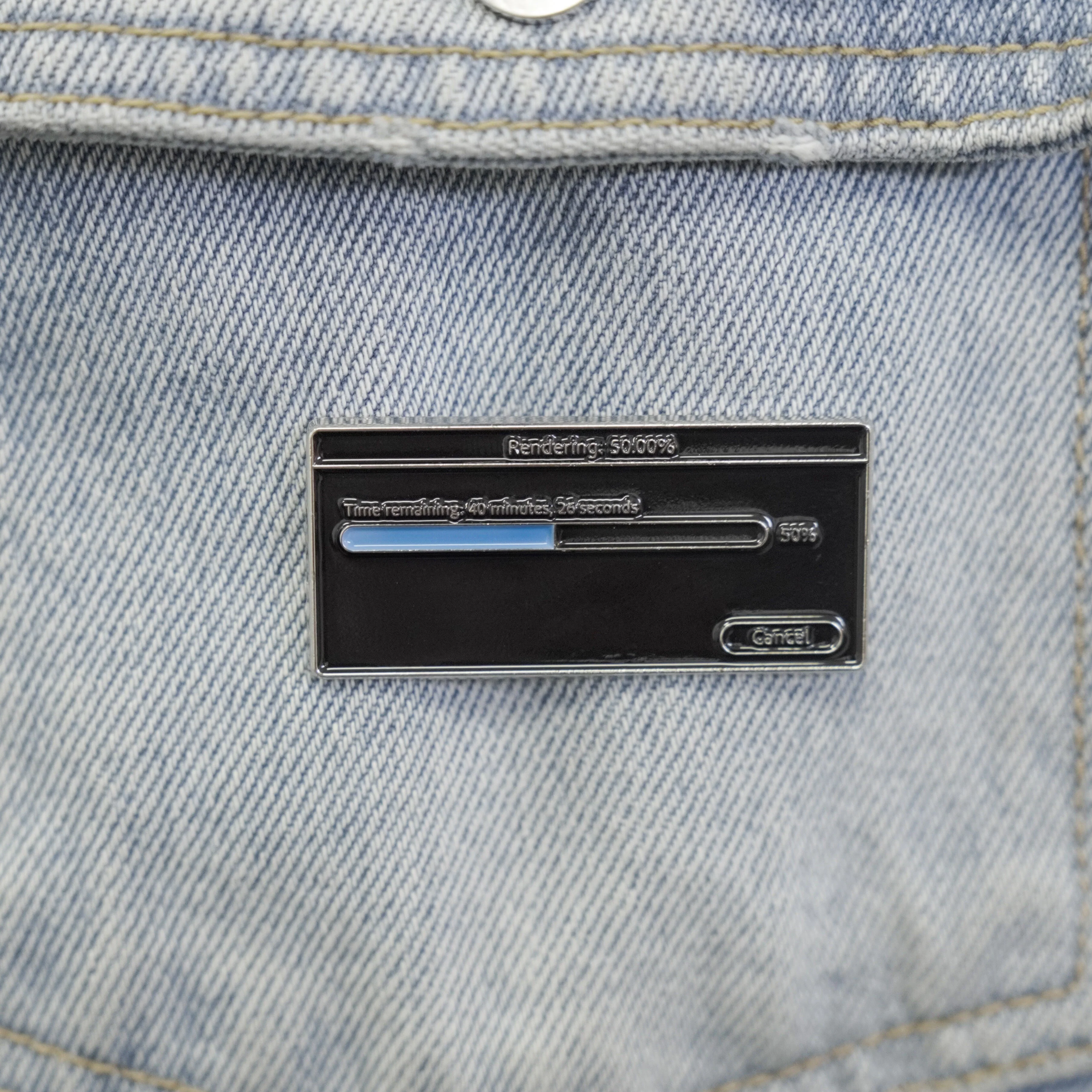 Render Bar Enamel Pin - Image 3