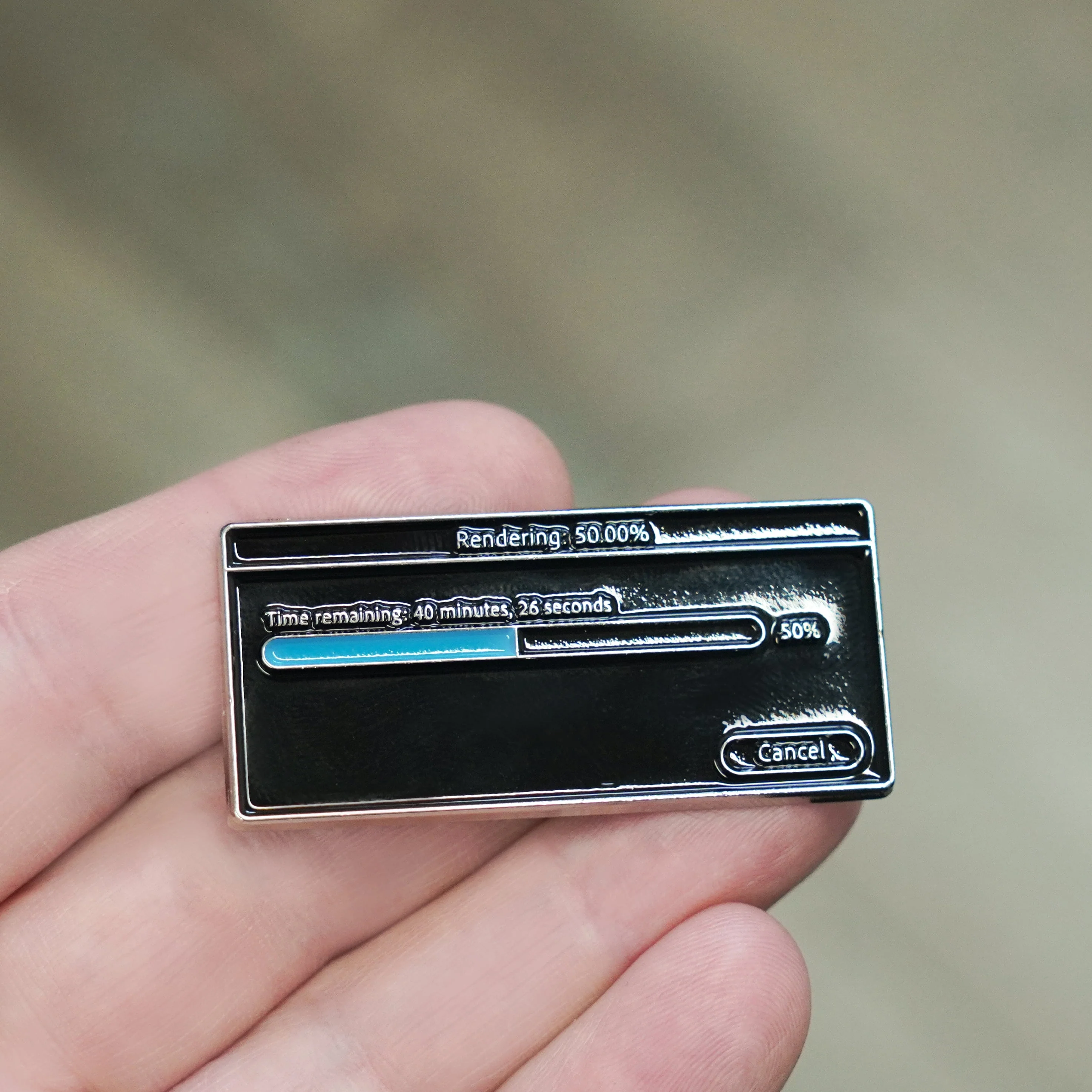 Render Bar Enamel Pin - Image 5