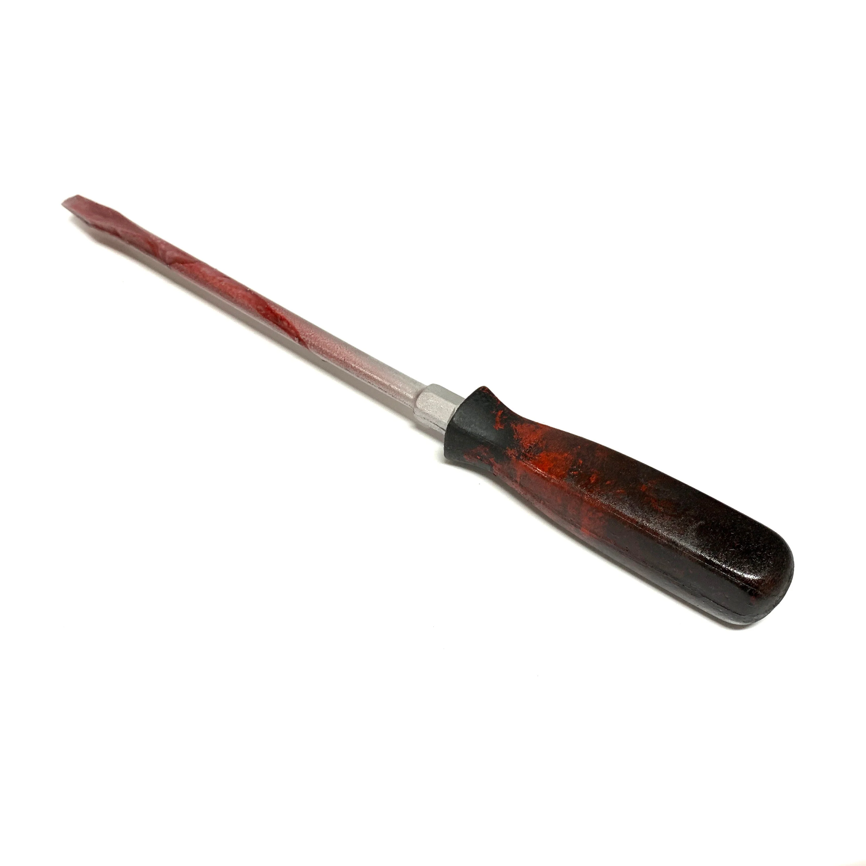 Rigid Plastic Screwdriver Stunt Safe Prop (New, Rusty, Bloodied) - Image 18
