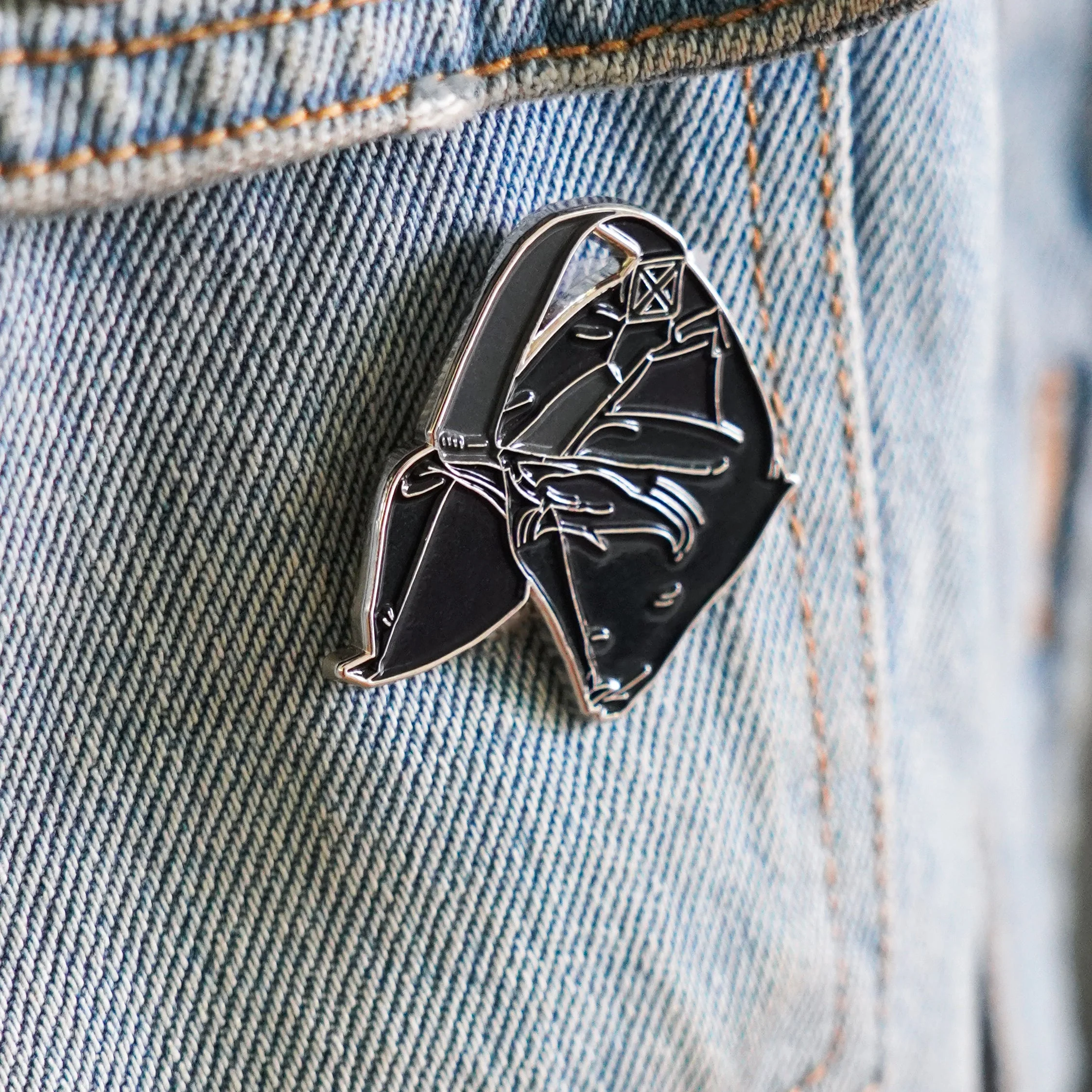 Sandbag Enamel Pin - Image 3
