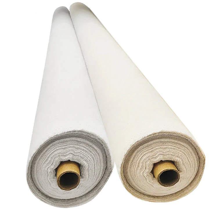 Scenic Muslin Fabric By The Yard - 118" / 165" (Bleached, Unbleached, Black, Blue, Grey) - Image 2