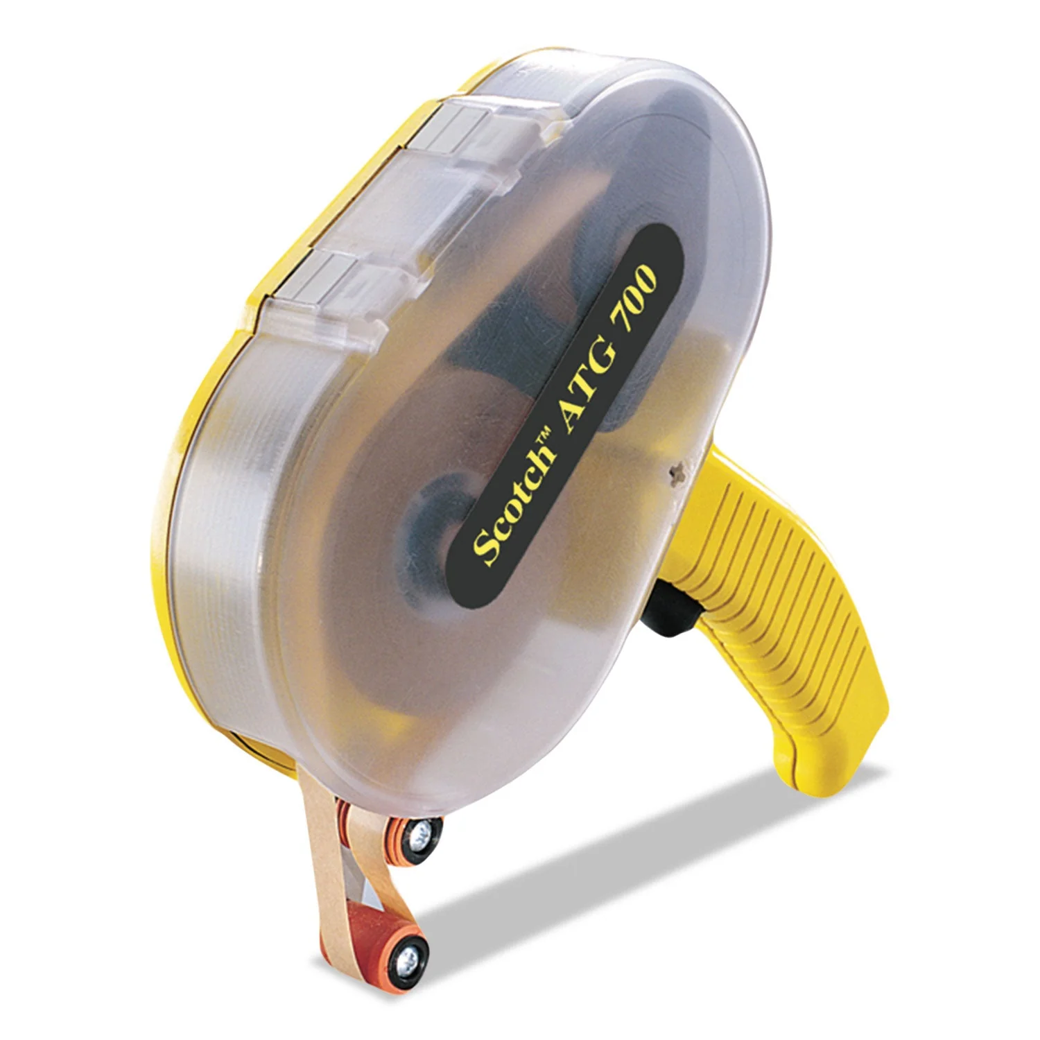 3M Scotch Adhesive Transfer Tape Applicator, For Rolls Up to 0.5 to x 1,296", Yellow - Image 2