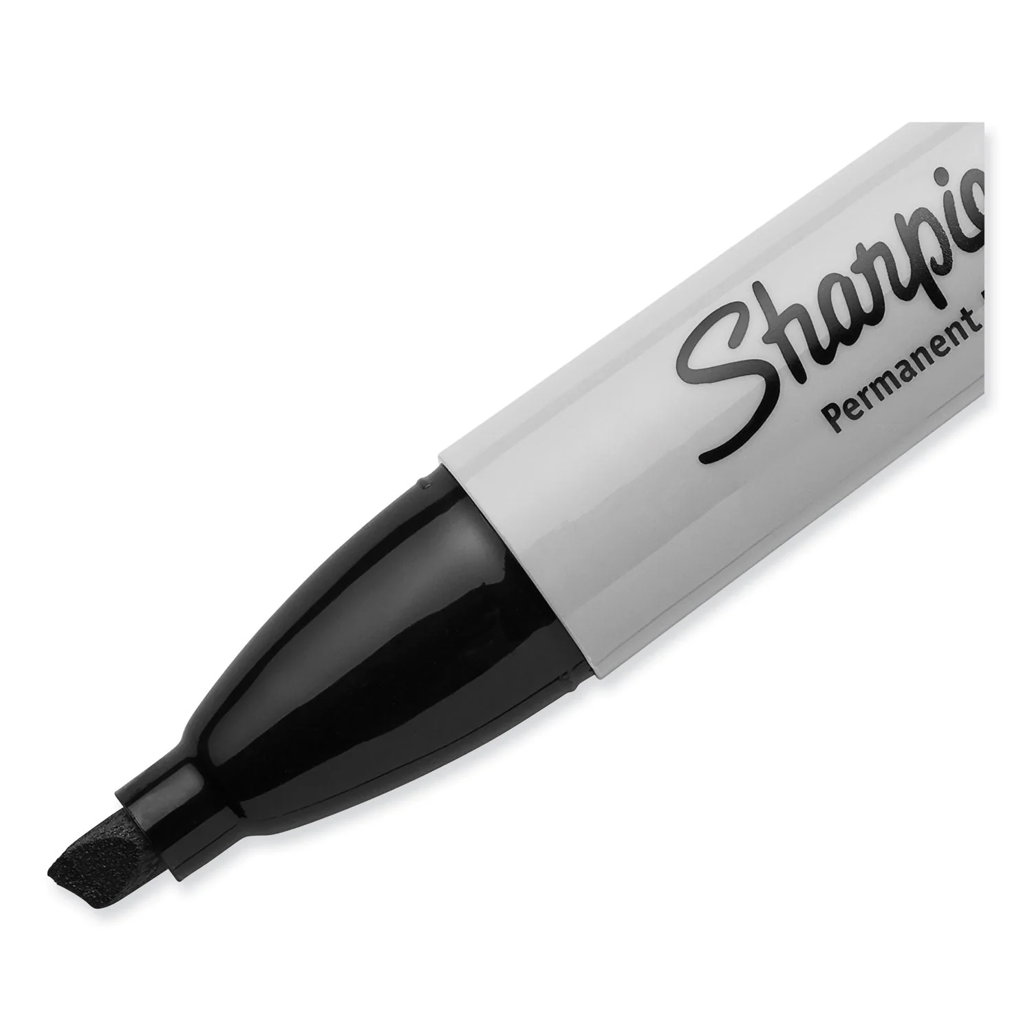 Sharpie Chisel Tip Permanent Marker, Broad Chisel Tip, Black, 36/Pack - Image 3