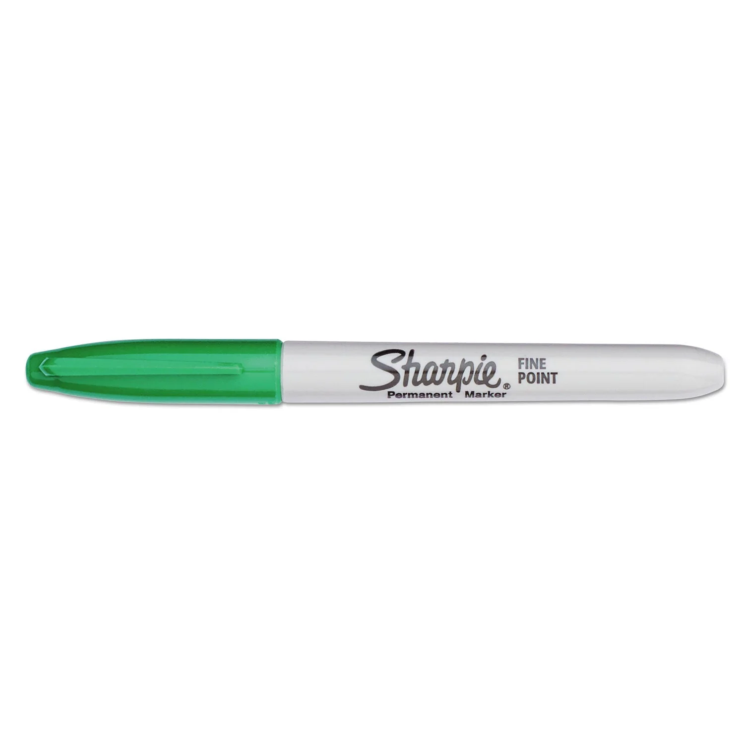 Sharpie Fine Bullet Tip Permanent Marker, Green, Dozen - Image 3