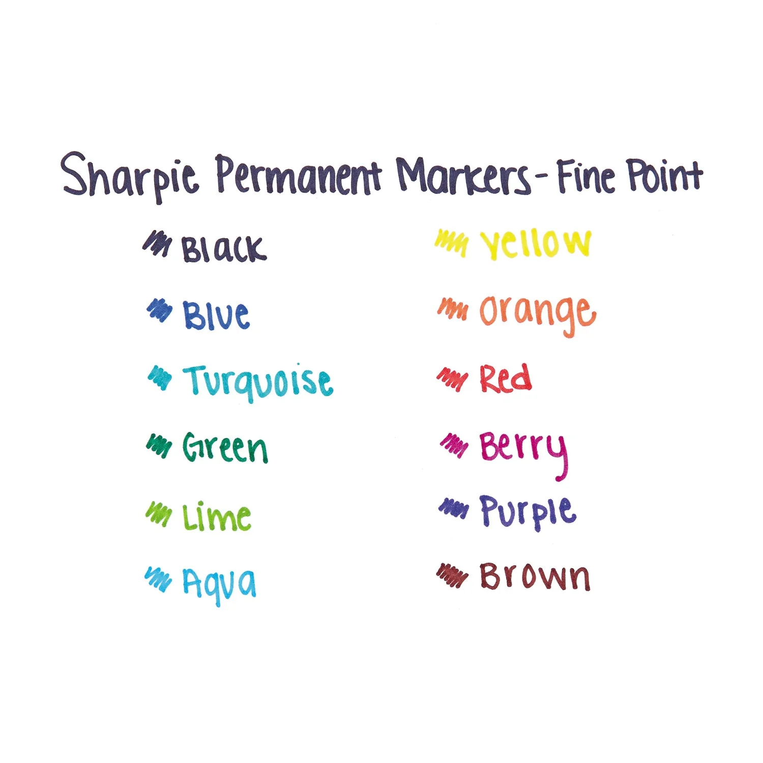 Sharpie Fine Tip Permanent Marker, Fine Bullet Tip, Purple, Dozen - Image 5