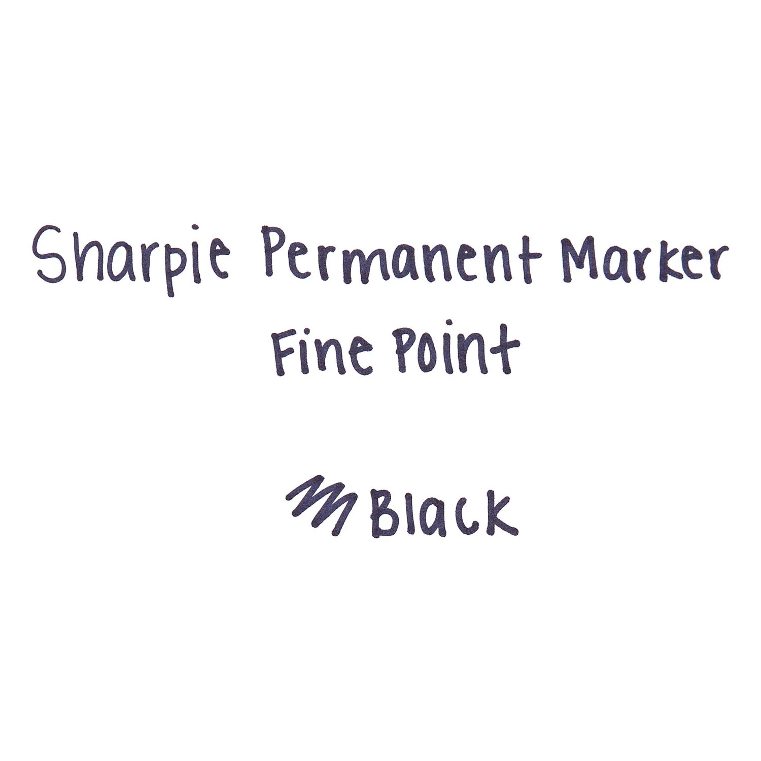 Sharpie Fine Tip Permanent Marker Value Pack, Fine Bullet Tip, Black, 36/Pack - Image 6