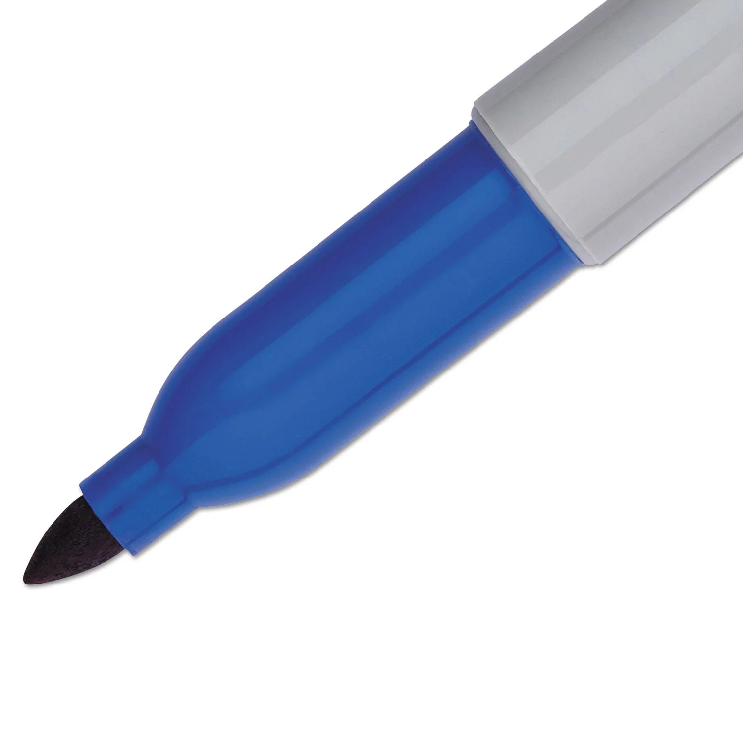 Sharpie Fine Tip Permanent Marker Value Pack, Fine Bullet Tip, Blue, 36/Pack - Image 6