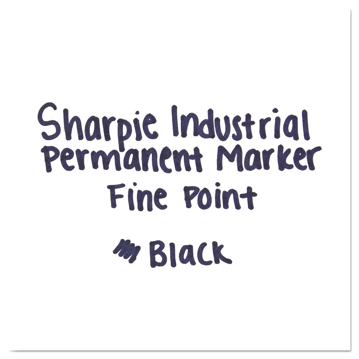 Sharpie Industrial Permanent Marker Value Pack, Fine Bullet Tip, Black - Image 5