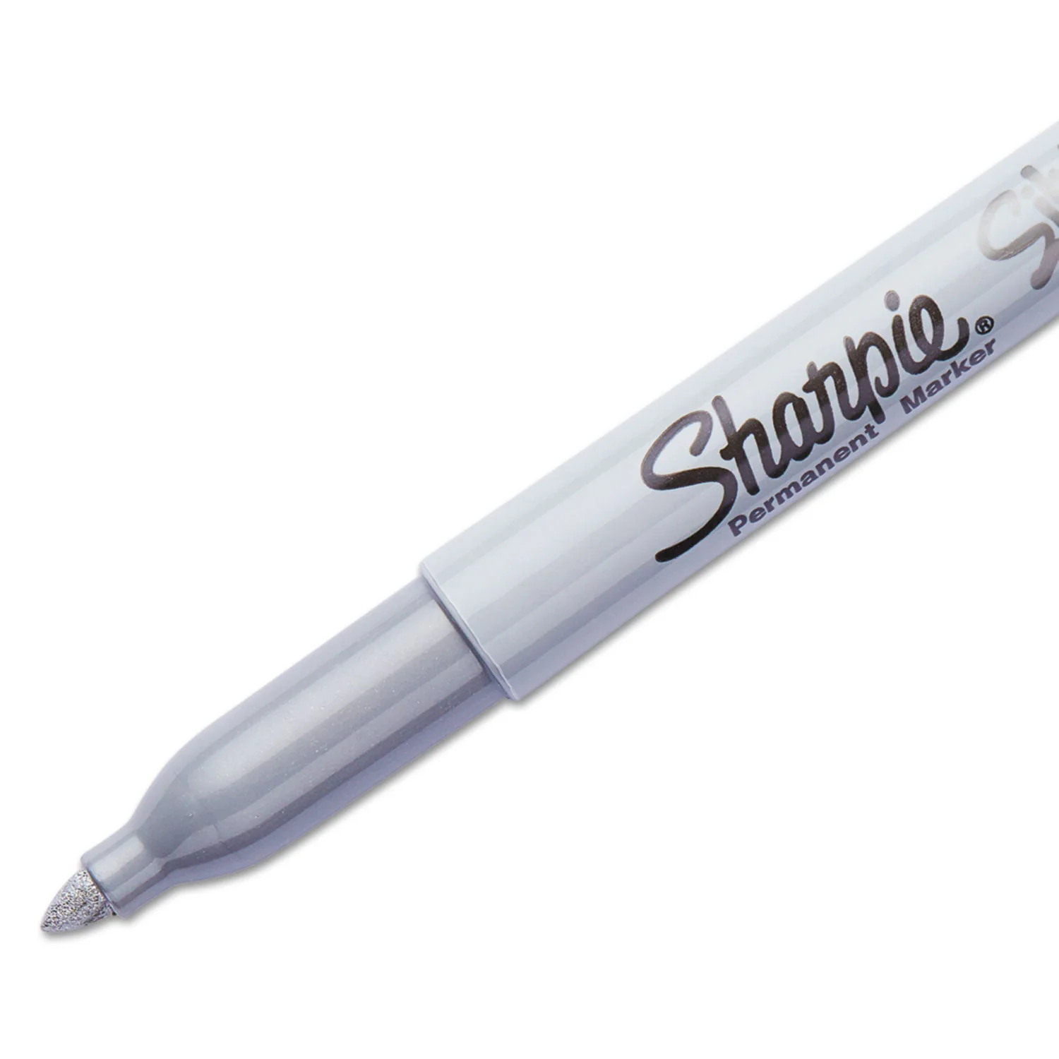 Sharpie Metallic Fine Point Permanent Marker Value Pack, Fine Bullet Tip, Metallic Silver, 36/Pack - Image 4