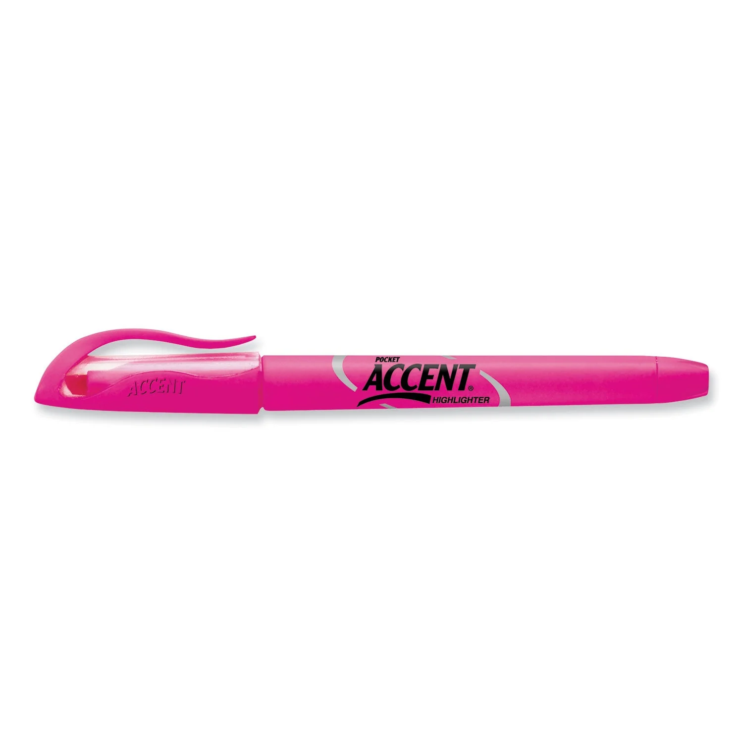 Sharpie Pocket Style Highlighters, Fluorescent Pink Ink, Chisel Tip, Pink Barrel, Dozen - Image 4