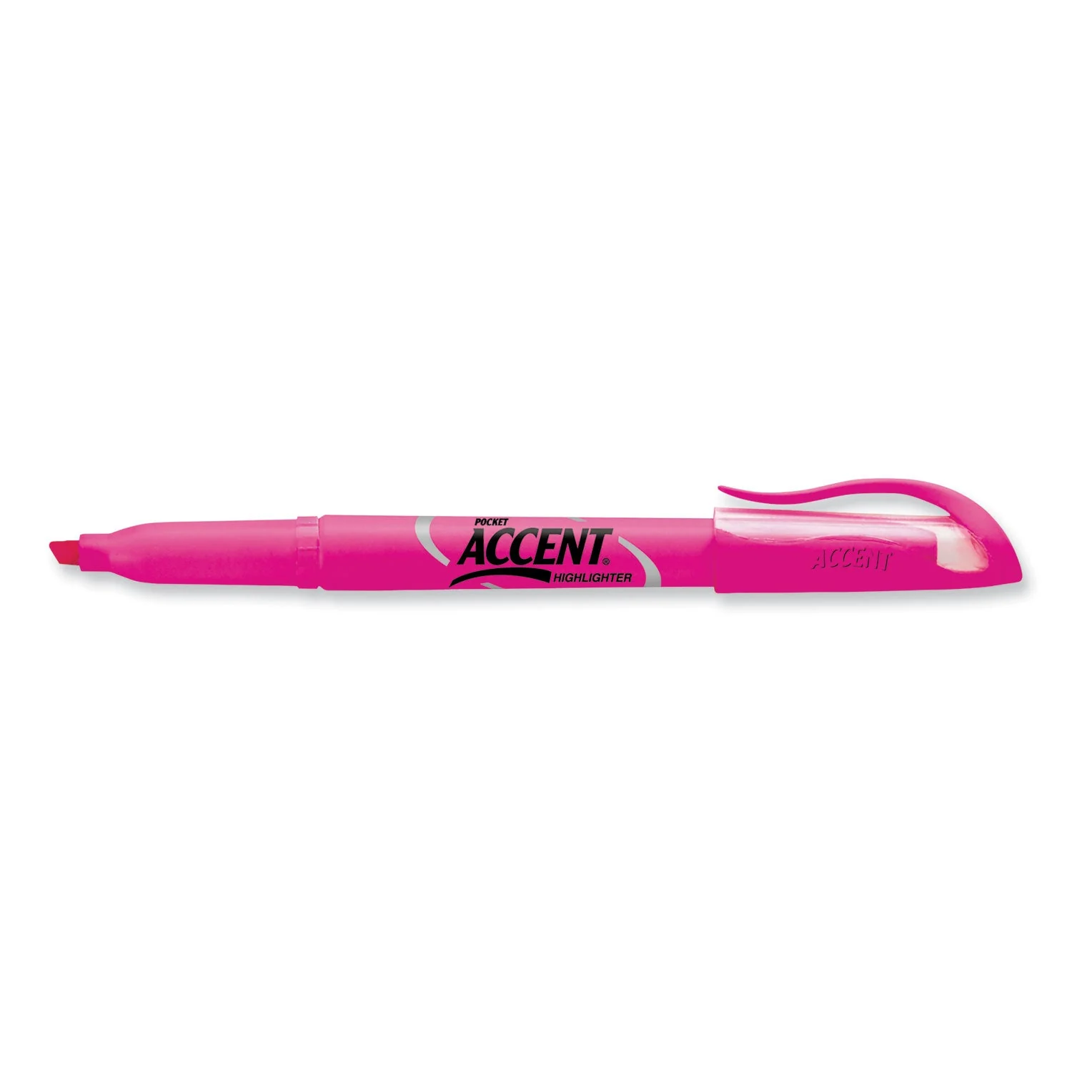 Sharpie Pocket Style Highlighters, Fluorescent Pink Ink, Chisel Tip, Pink Barrel, Dozen - Image 6