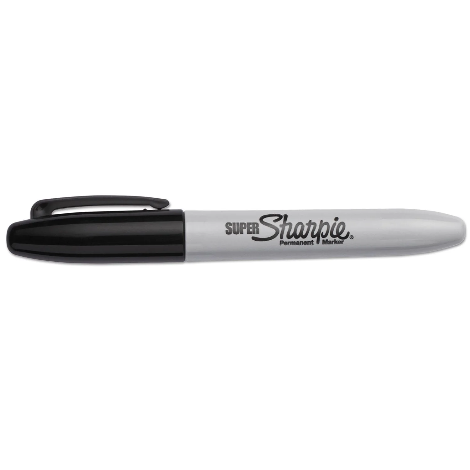 Sharpie Super Permanent Marker, Fine Bullet Tip, Black, Dozen - Image 8