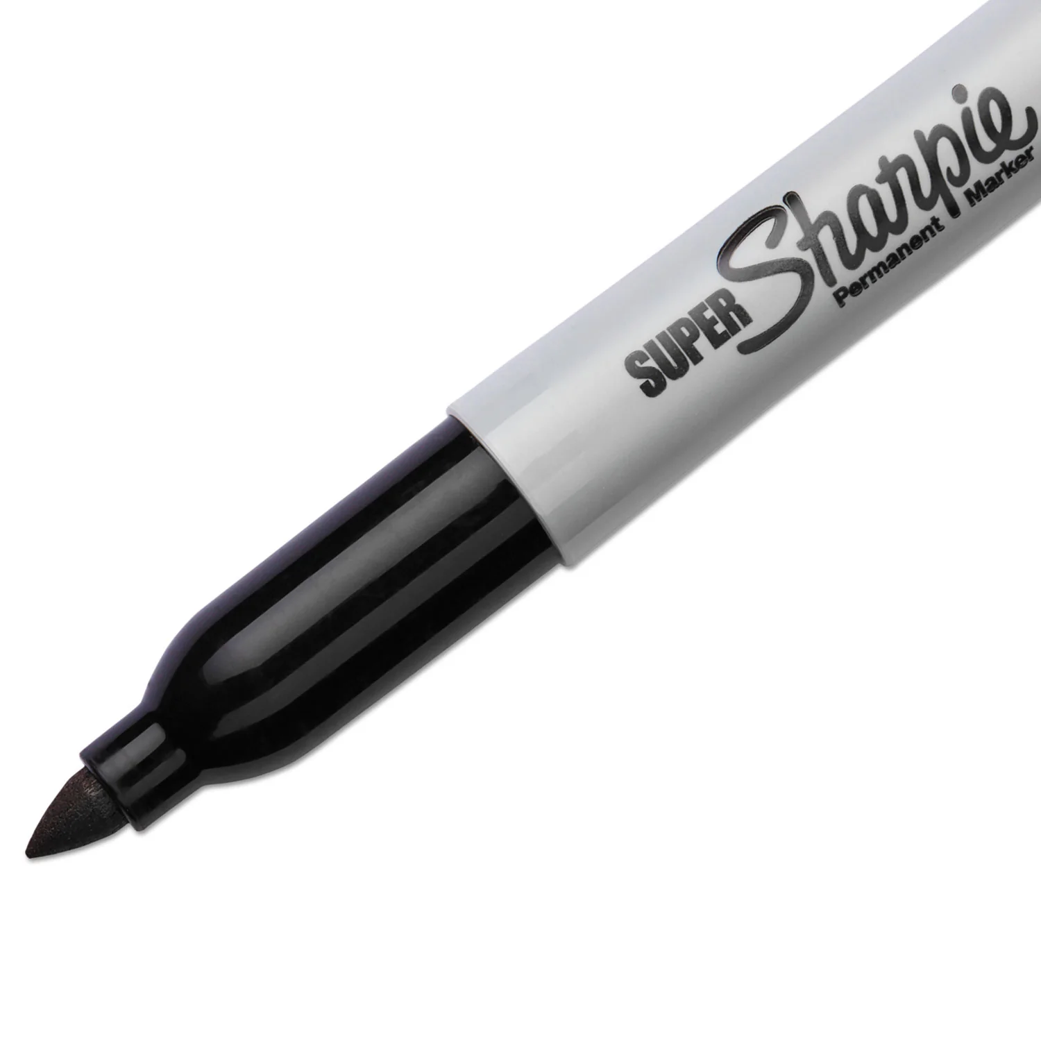 Sharpie Super Permanent Markers - Fine Point - 12 Count Box (Black) - Image 3