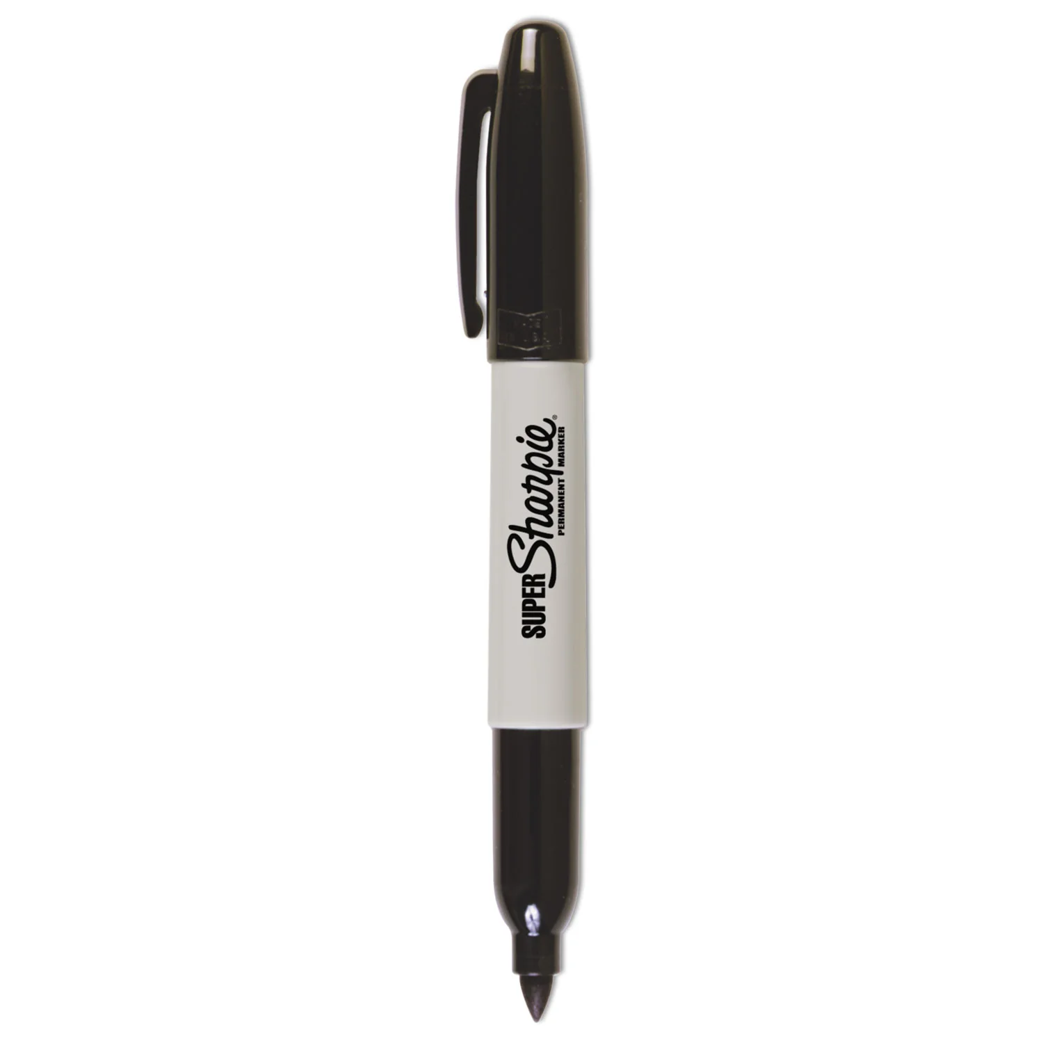 Sharpie Super Permanent Markers - Fine Point - 12 Count Box (Black) - Image 4