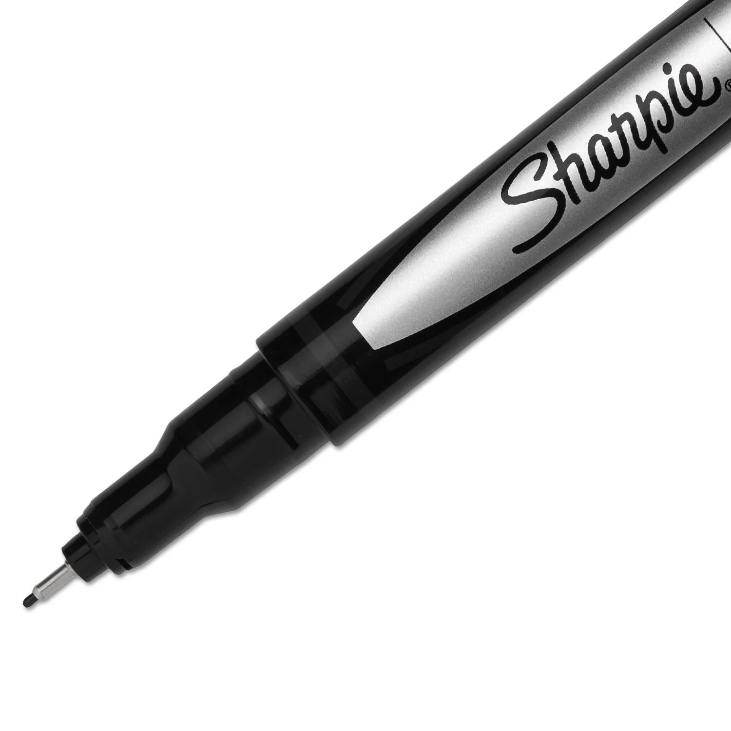Sharpie Water-Resistant Ink Porous Point Pen Value Pack, Stick, Fine 0.4 mm, Black Ink, Black Barrel, 36/Pack - Image 4