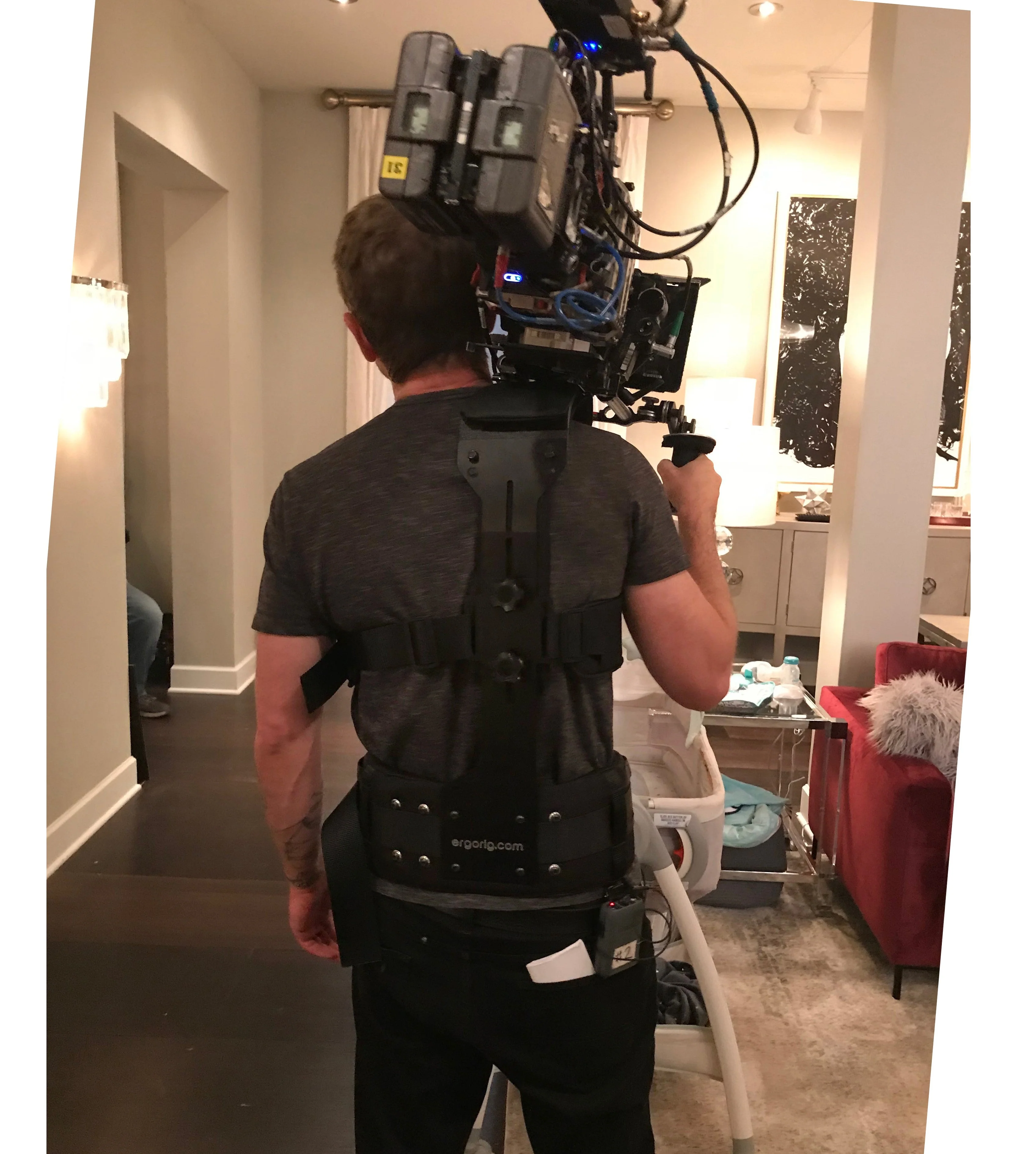 Cinema Devices Ergorig Classic Lightweight Body Mounted Harness - Short Size - Image 10