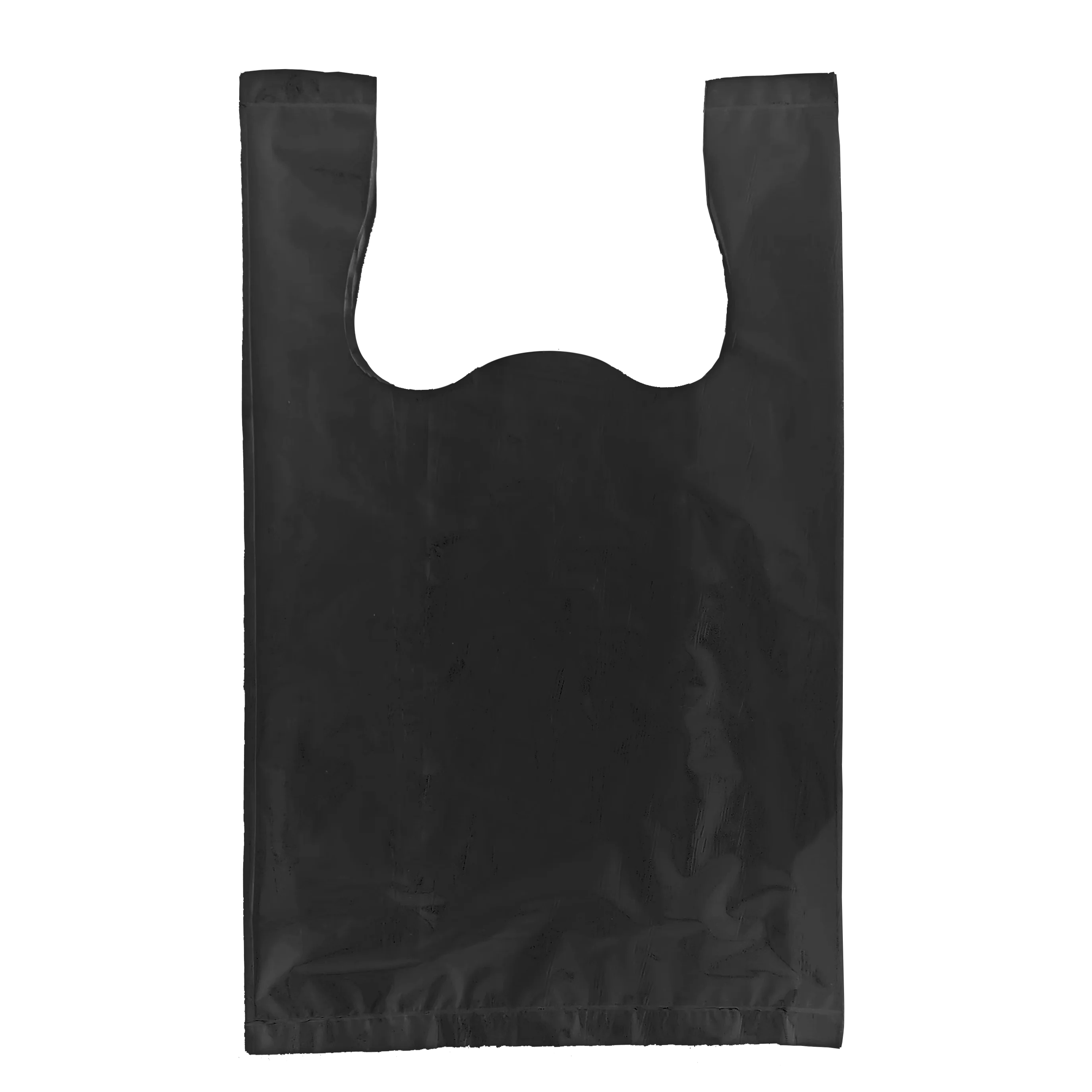 Silent Props Plastic T-Shirt Convenience Store Bag (White, Black Beige) - Image 6