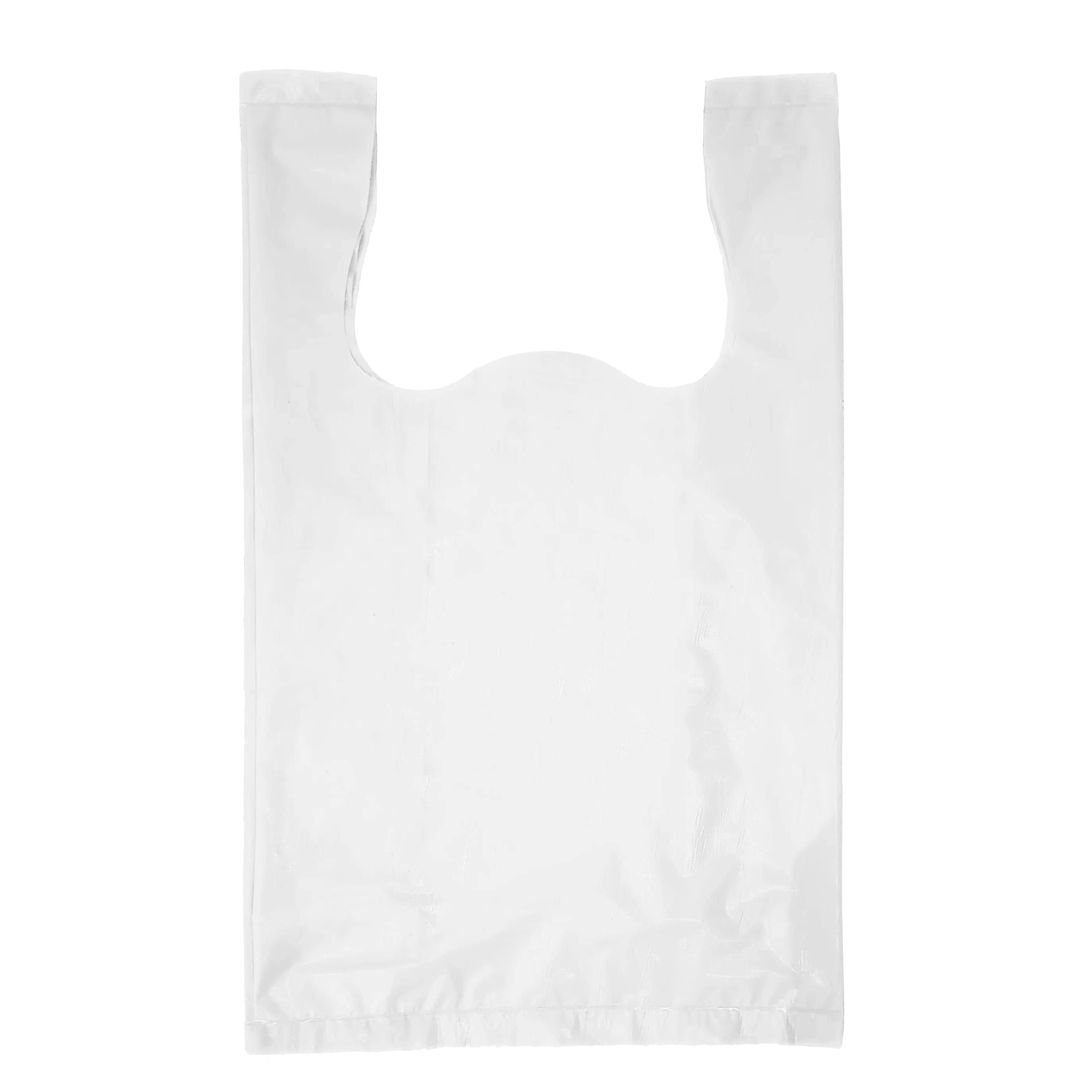 Silent Props Plastic T-Shirt Convenience Store Bag (White, Black Beige) - Image 7