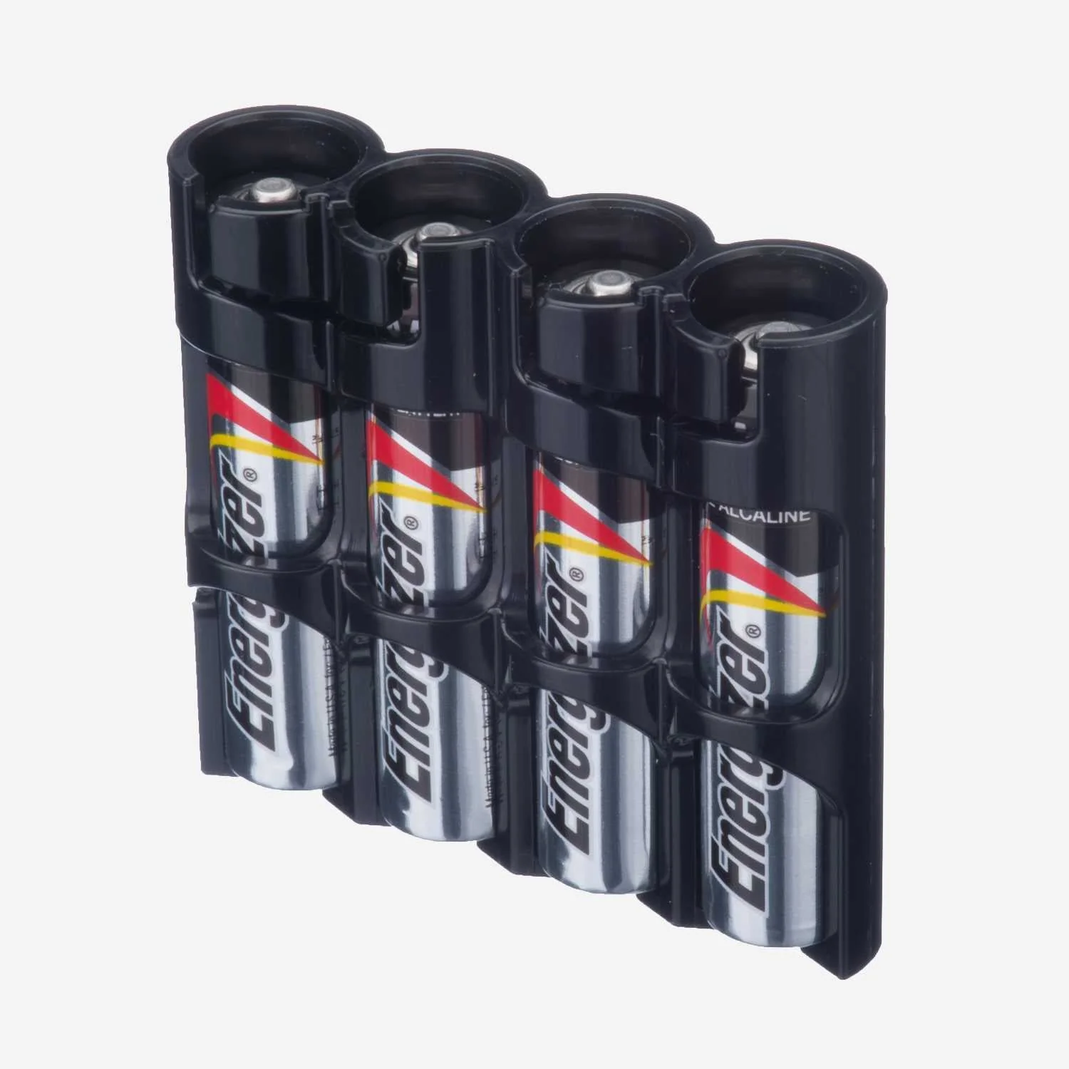 Storacell Slim Line AAA - 4 Pack Battery Caddy (Tuxedo Black) - Image 2