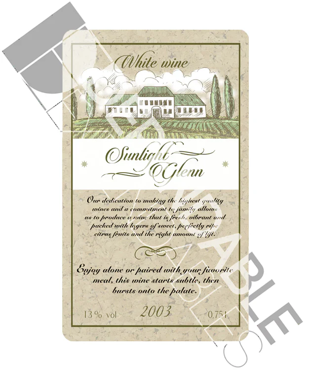 SMASHProps Single Self Adhesive Bottle Label - License and Royalty Free for Film Use - Image 12