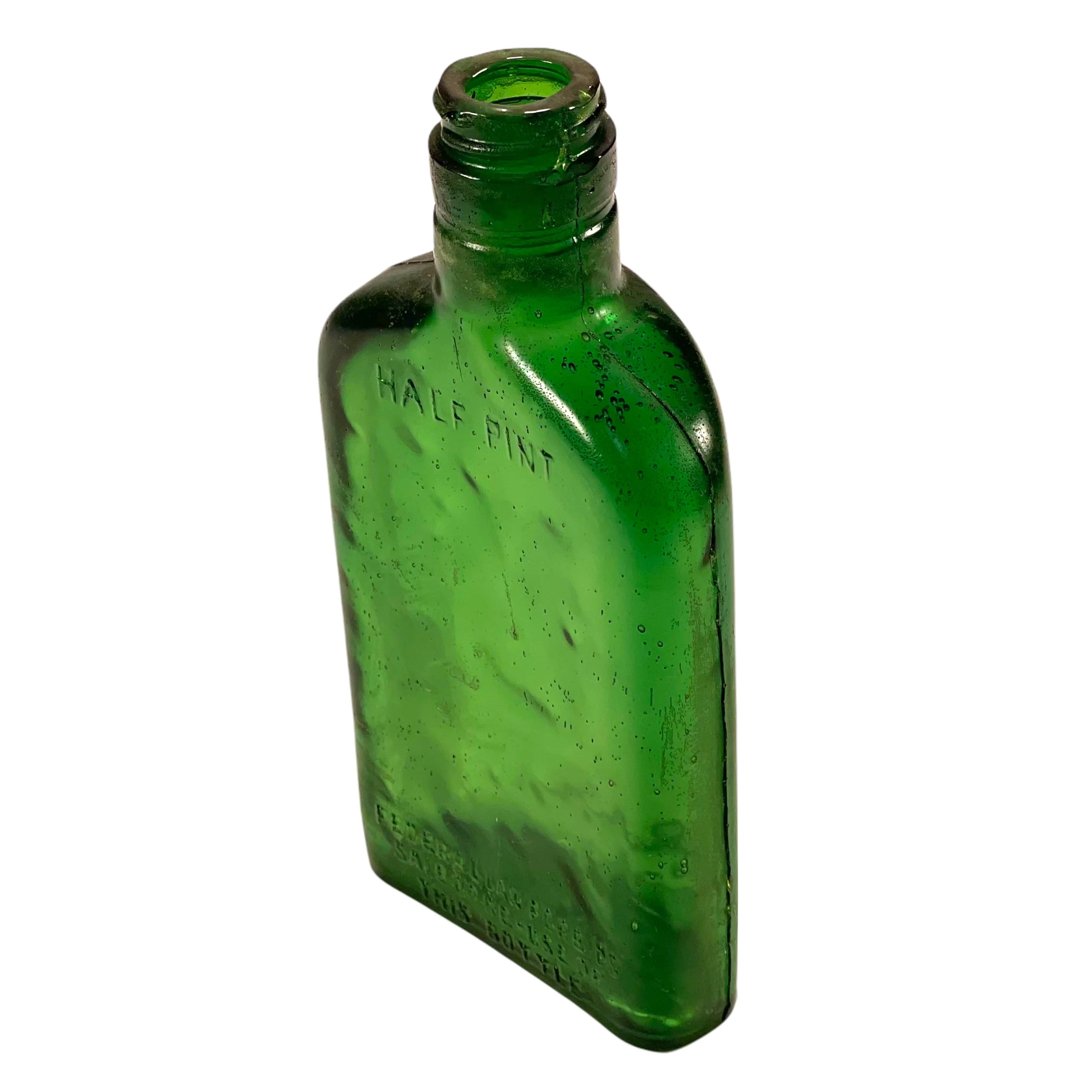 SMASHProps Breakaway Half Pint Flask Bottle Prop (Clear, Amber, Green, Opaque Brown) - Image 14