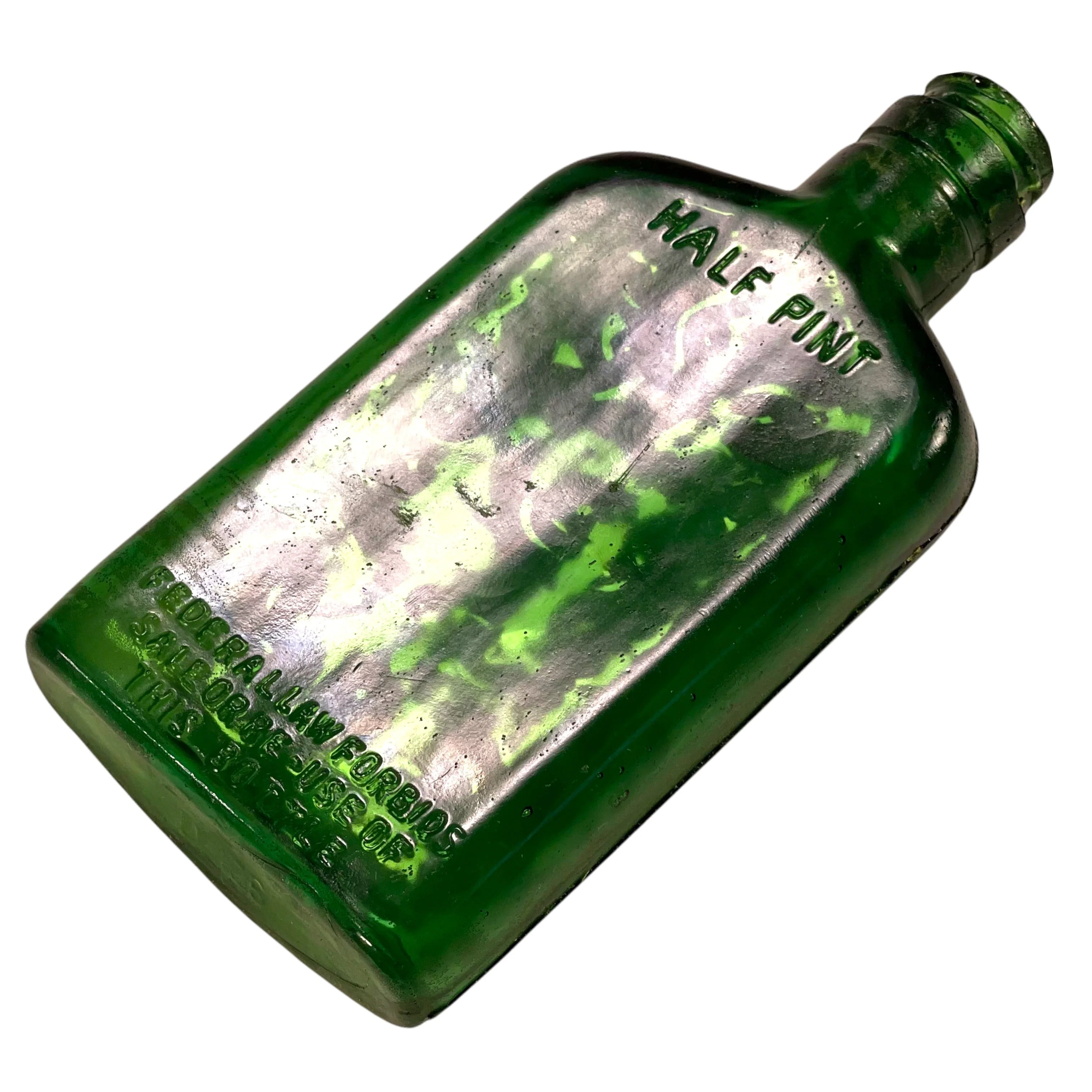 SMASHProps Breakaway Half Pint Flask Bottle Prop (Clear, Amber, Green, Opaque Brown) - Image 16