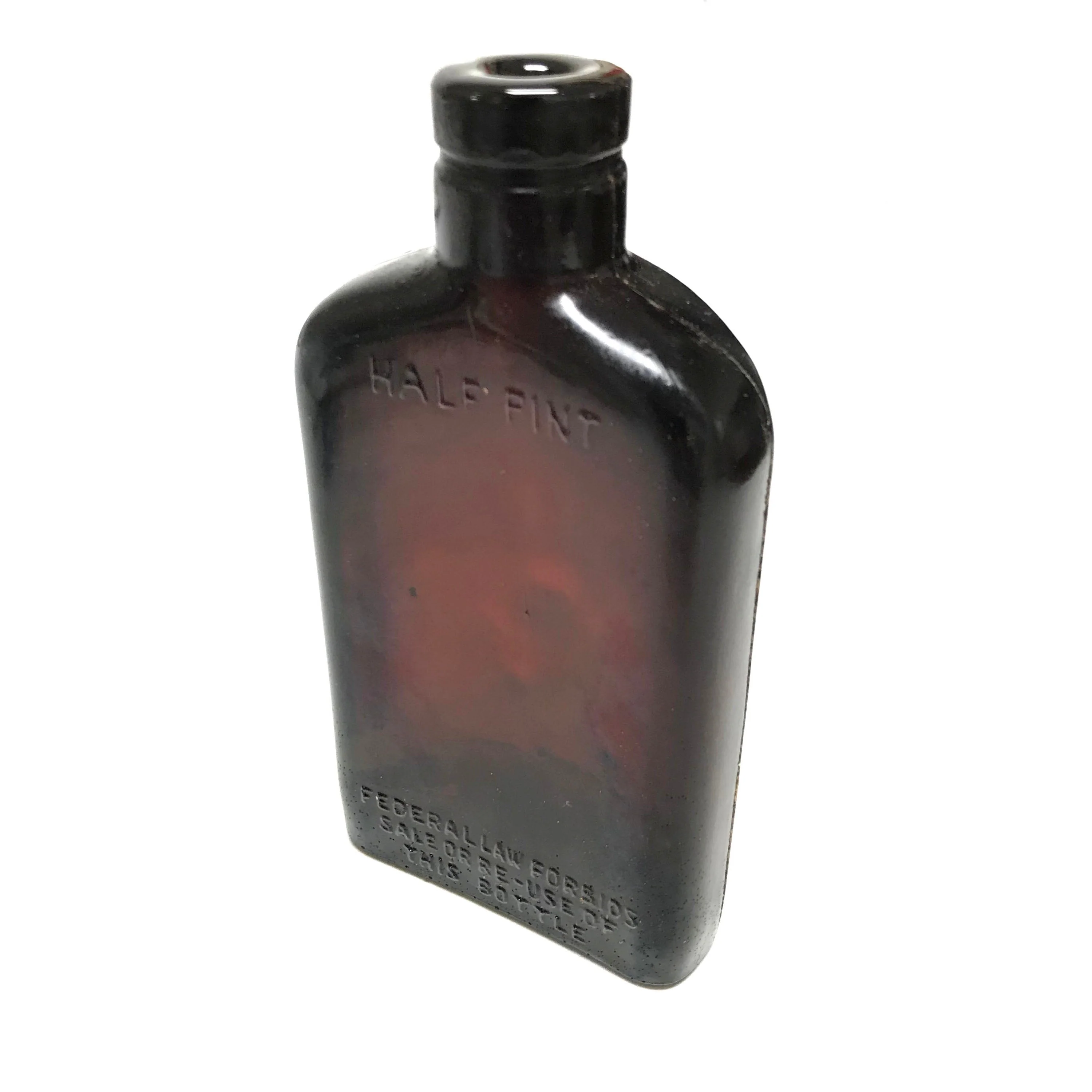 SMASHProps Breakaway Half Pint Flask Bottle Prop (Clear, Amber, Green, Opaque Brown) - Image 9