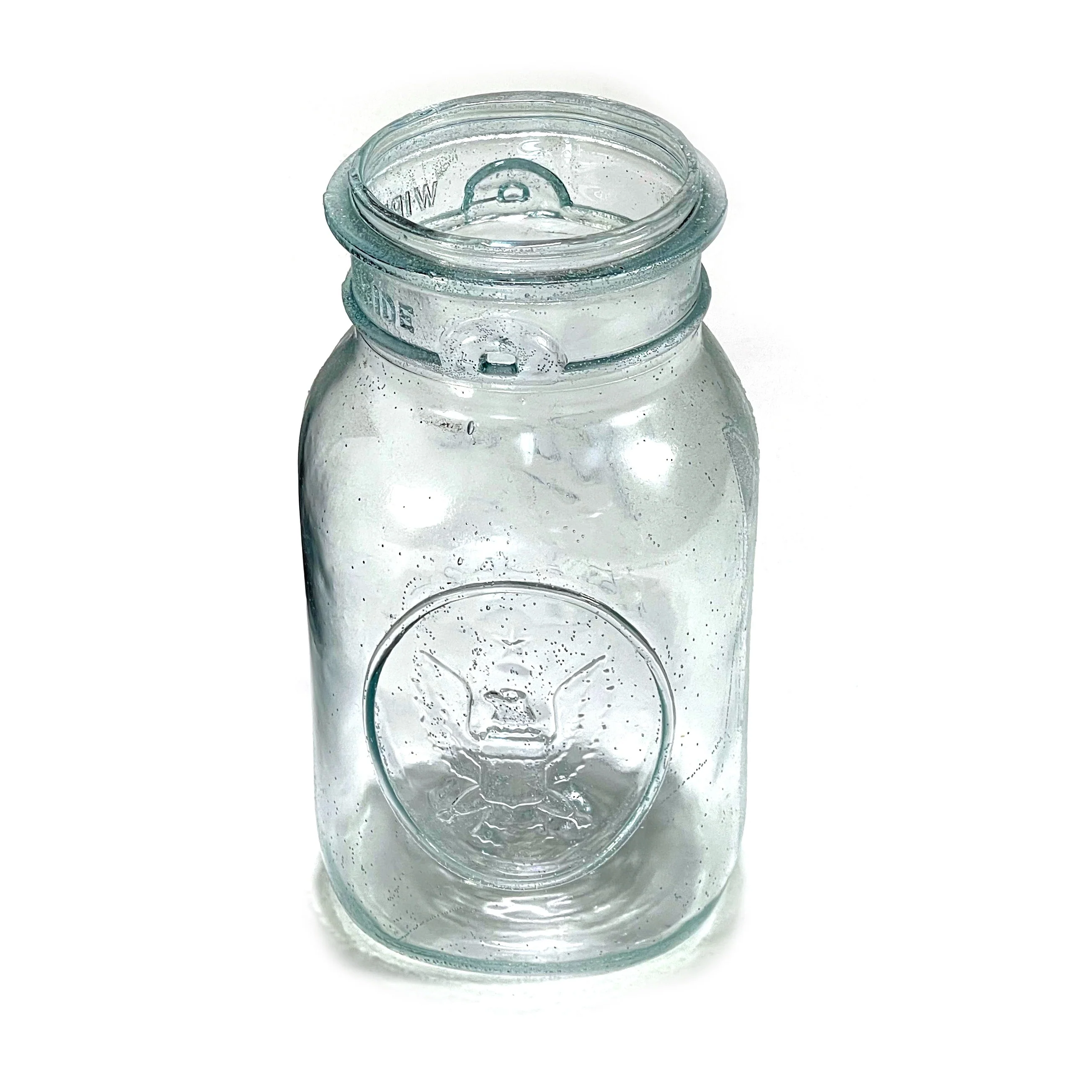 SMASHprops Breakaway Large Vintage Mason Canning Jar Prop (Clear, Cobalt, Light Blue, Green, Amber, Red) - Image 3