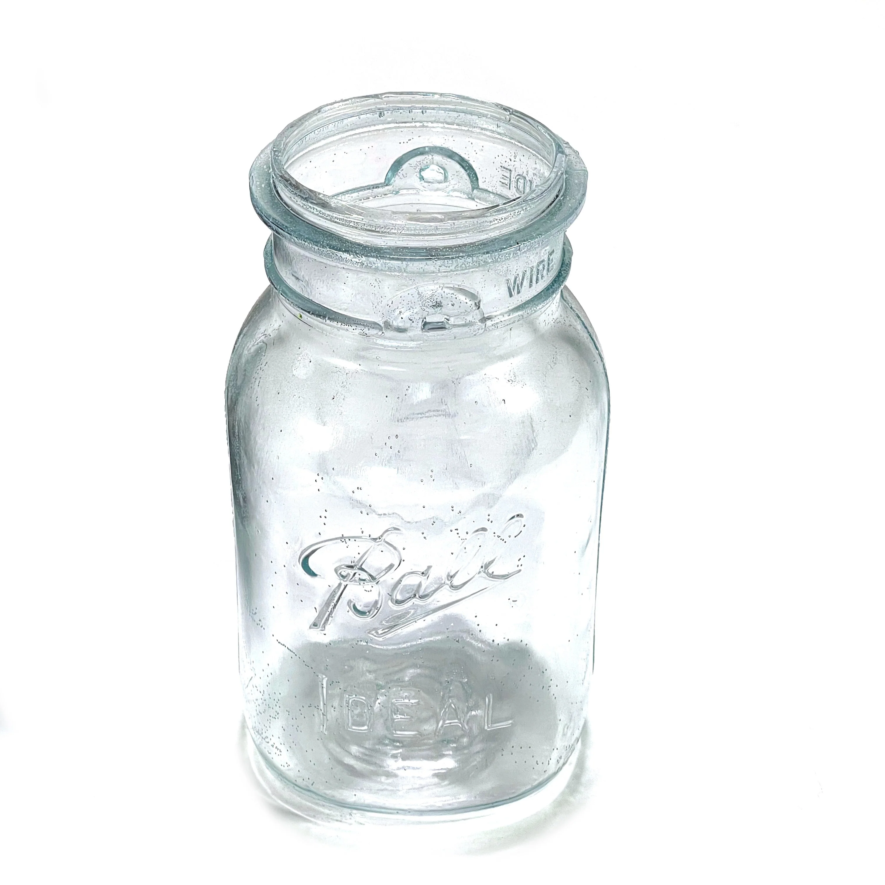 SMASHprops Breakaway Large Vintage Mason Canning Jar Prop (Clear, Cobalt, Light Blue, Green, Amber, Red) - Image 4
