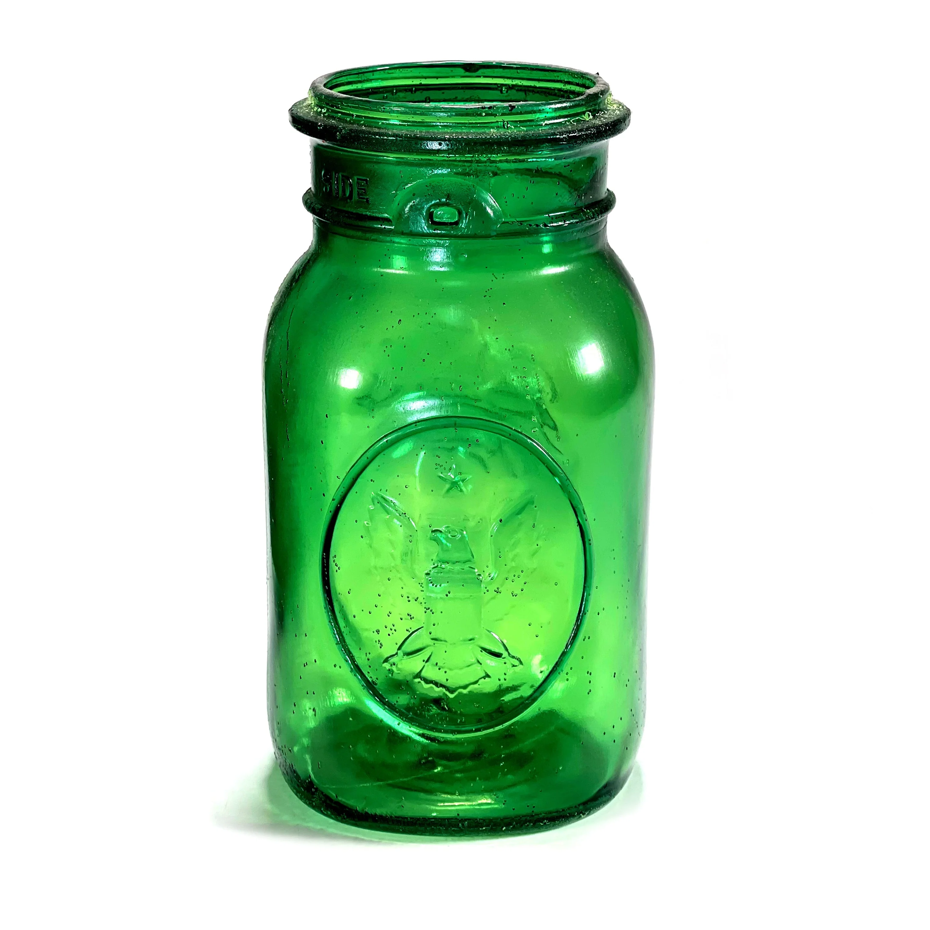 SMASHprops Breakaway Large Vintage Mason Canning Jar Prop (Clear, Cobalt, Light Blue, Green, Amber, Red) - Image 7